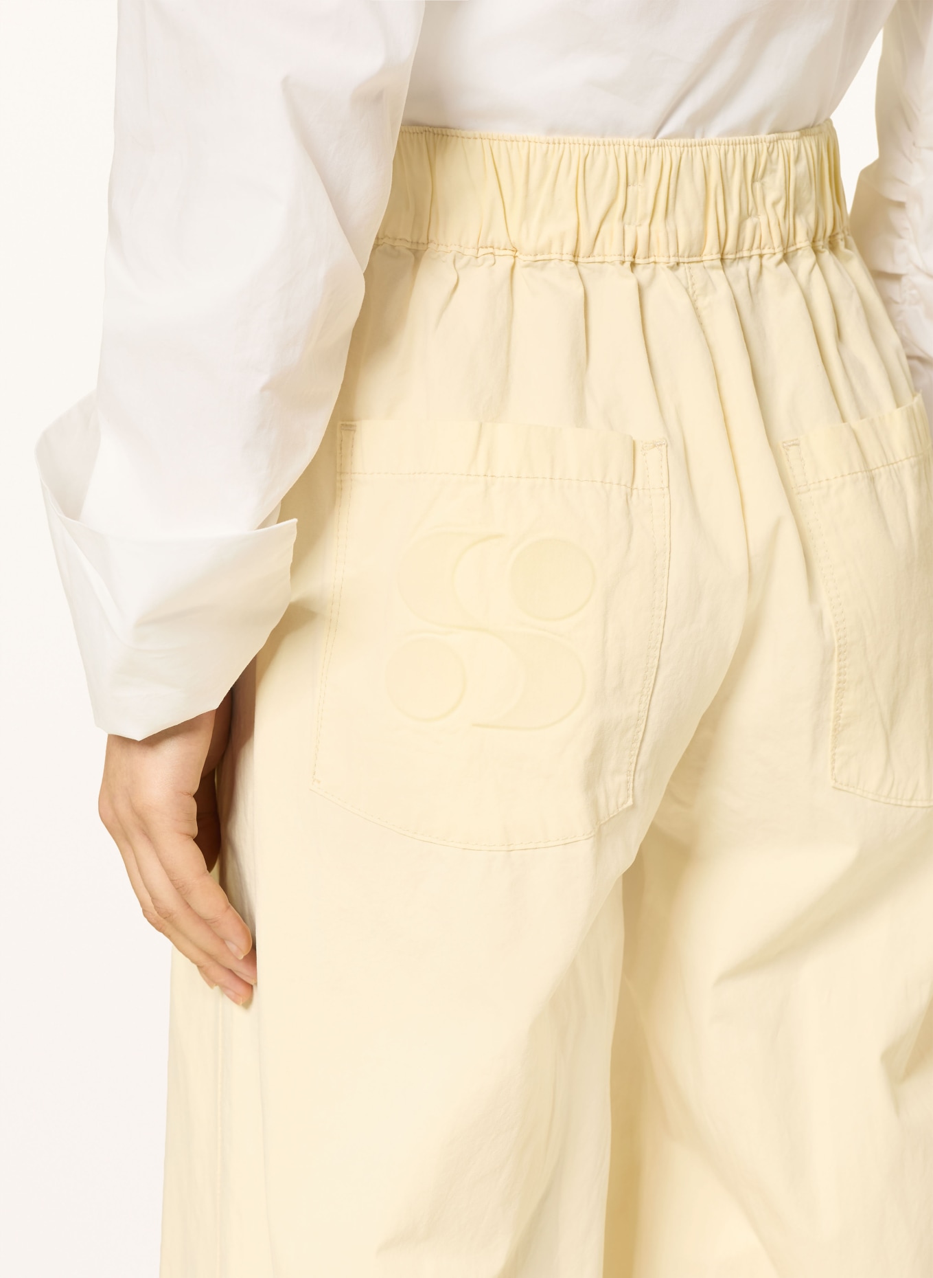 SOFIE SCHNOOR Marlenehose REINESW: GELB