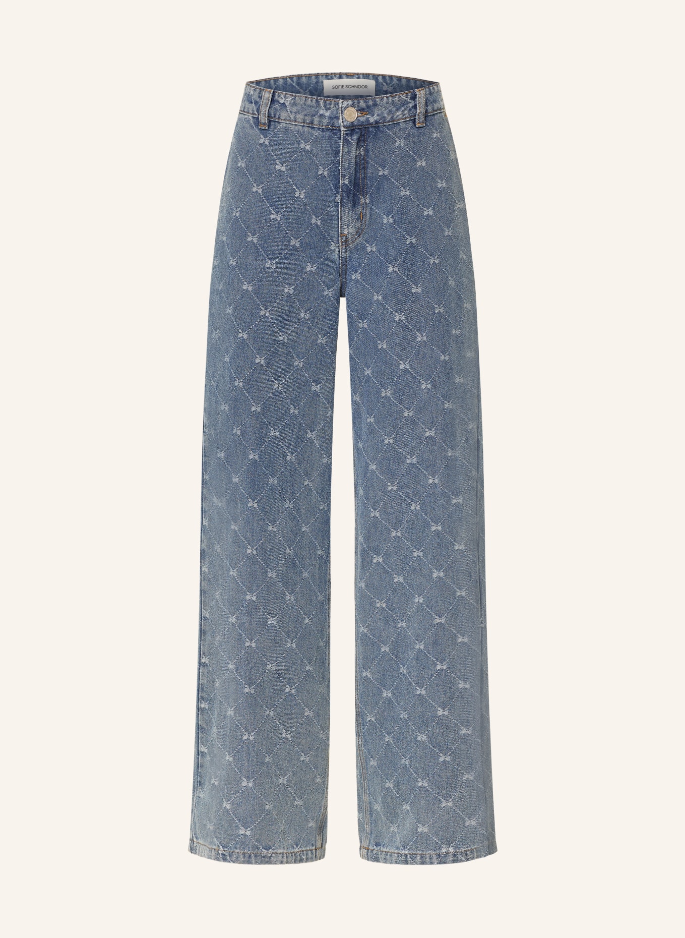 SOFIE SCHNOOR Džíny s širokými nohavicemi AZZI: 5036 blue