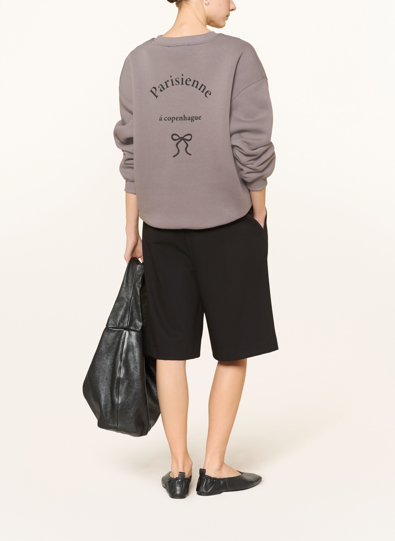 SOFIE SCHNOOR EMI sweatshirt: TAUPE