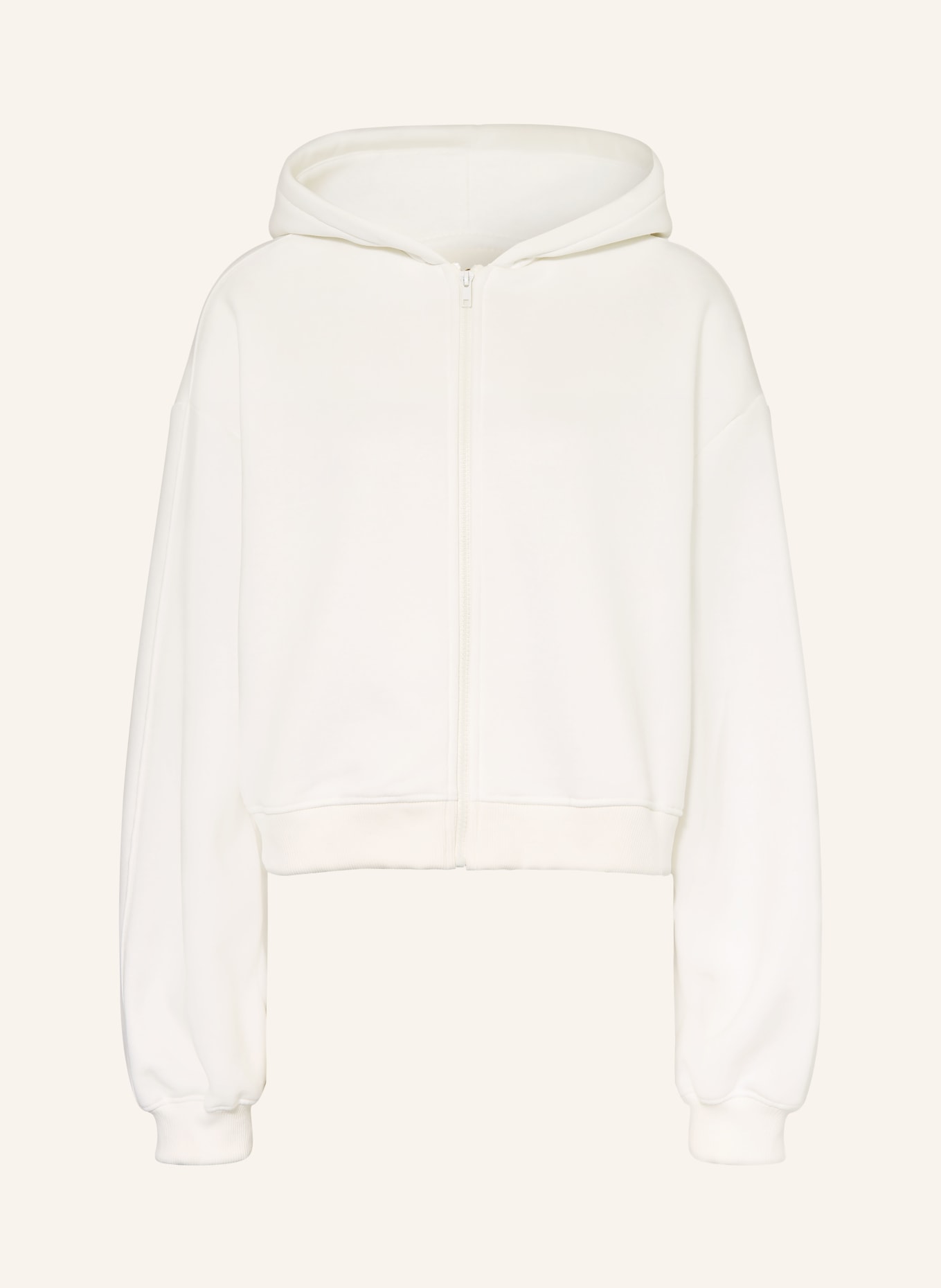 SOFIE SCHNOOR ELISASW Sweatshirt Jacket: WHITE