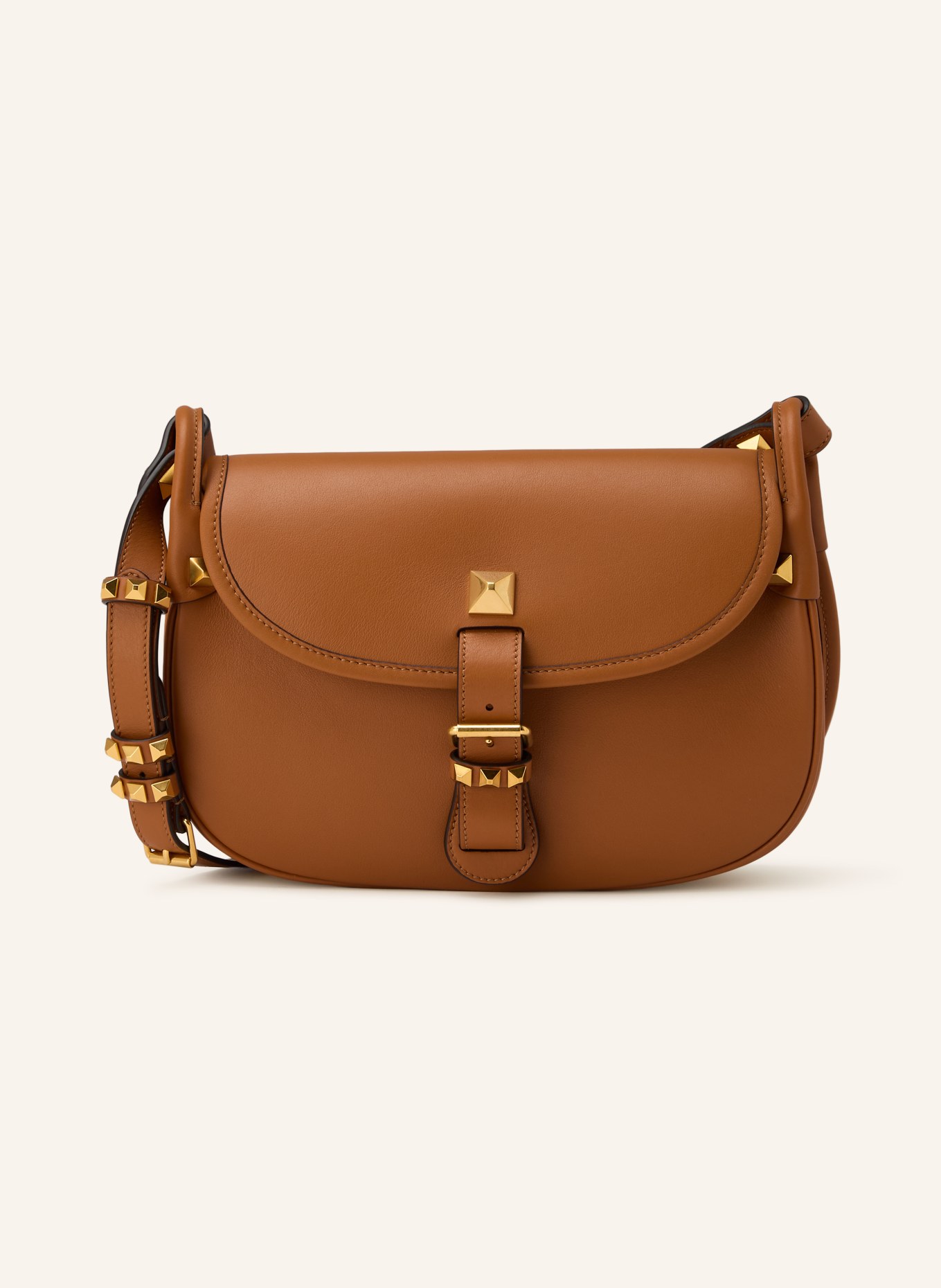 VALENTINO GARAVANI Umhängetasche FLANEUSE: COGNAC