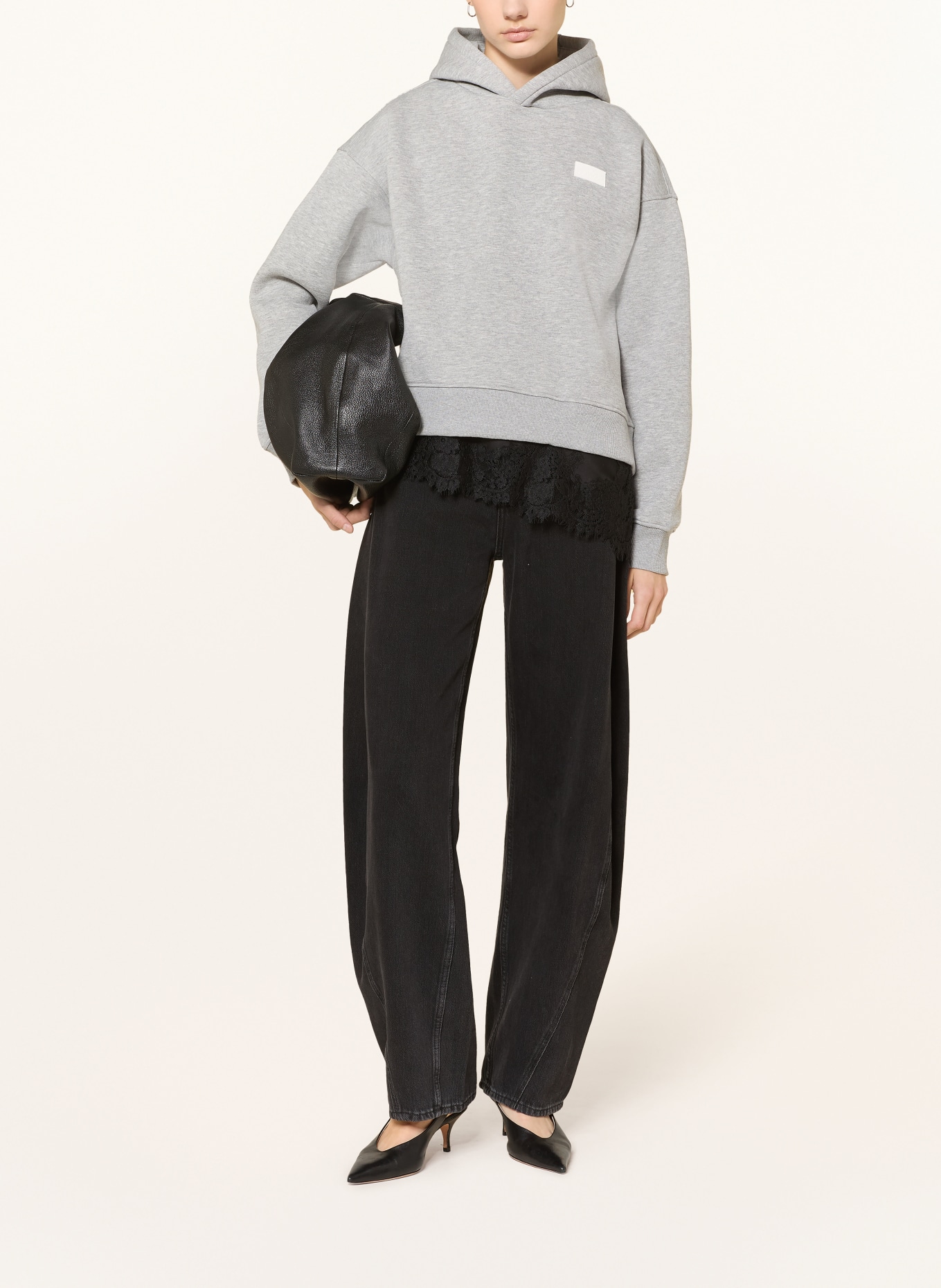 SOFIE SCHNOOR Bluza z kapturem BASIKSW: GRANATOWY