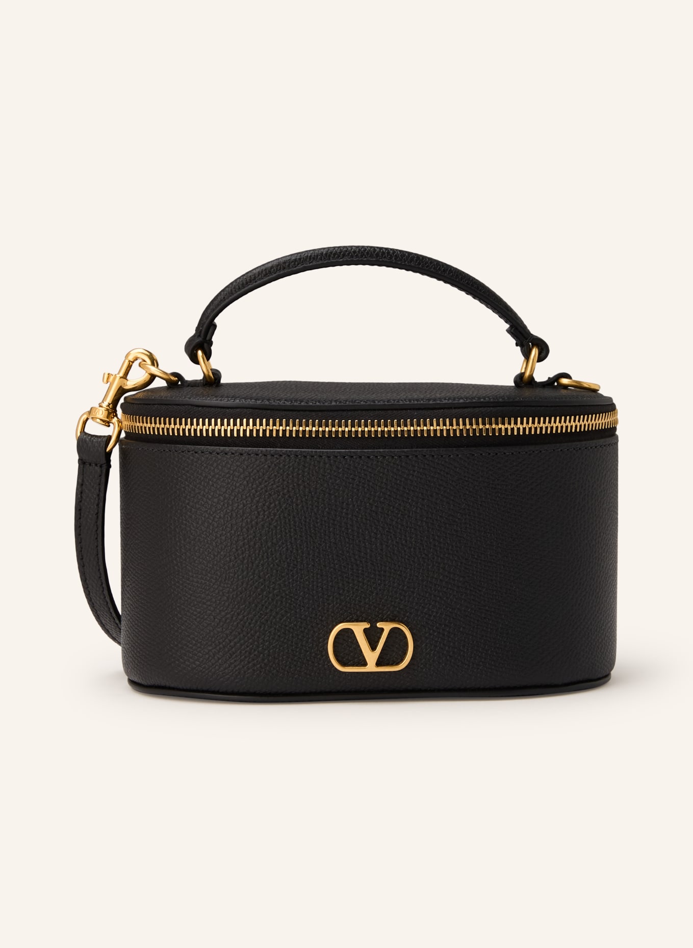 VALENTINO GARAVANI Umhängetasche: SCHWARZ / GOLD