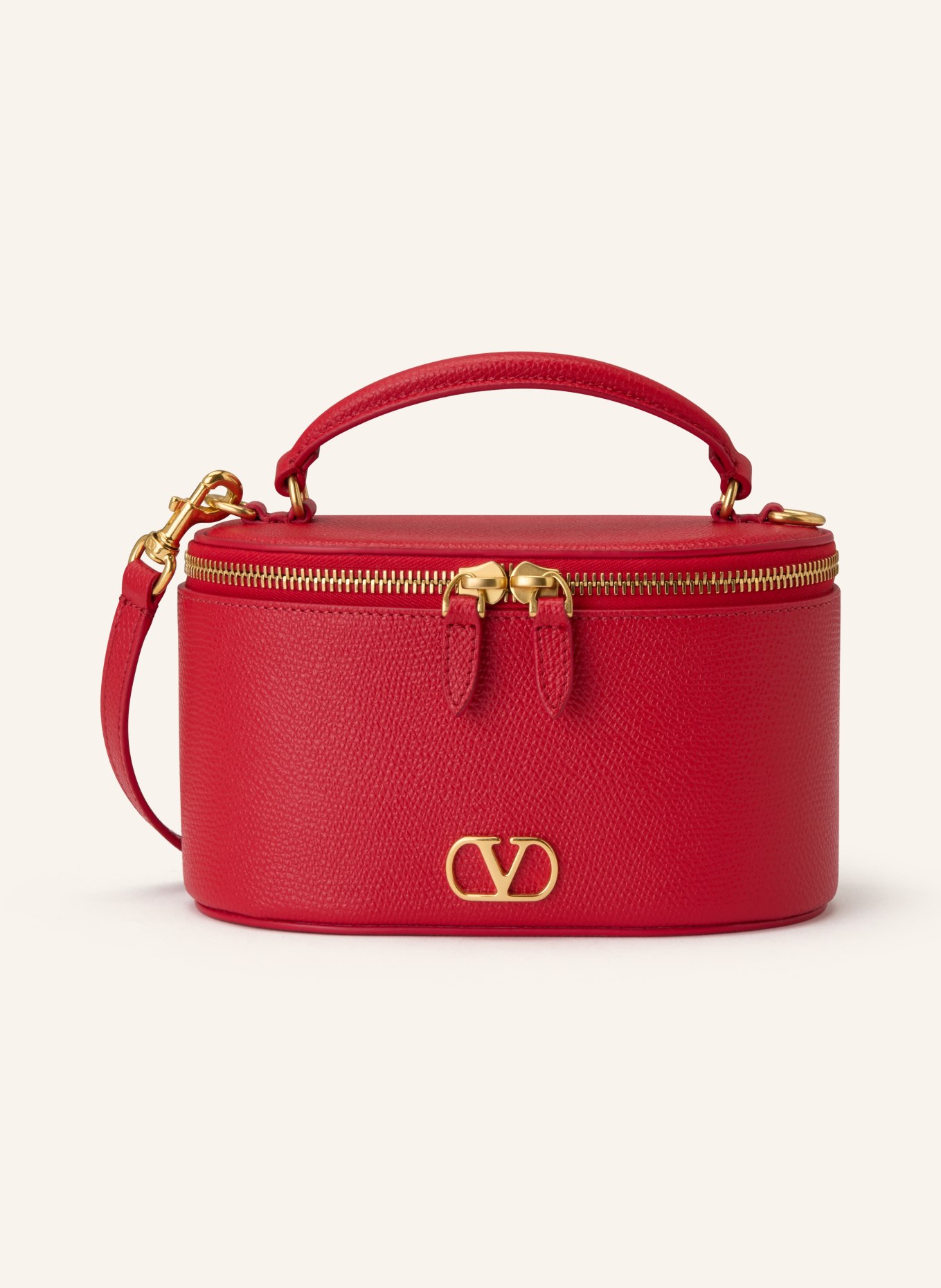 VALENTINO GARAVANI Umhängetasche: ROT / GOLD