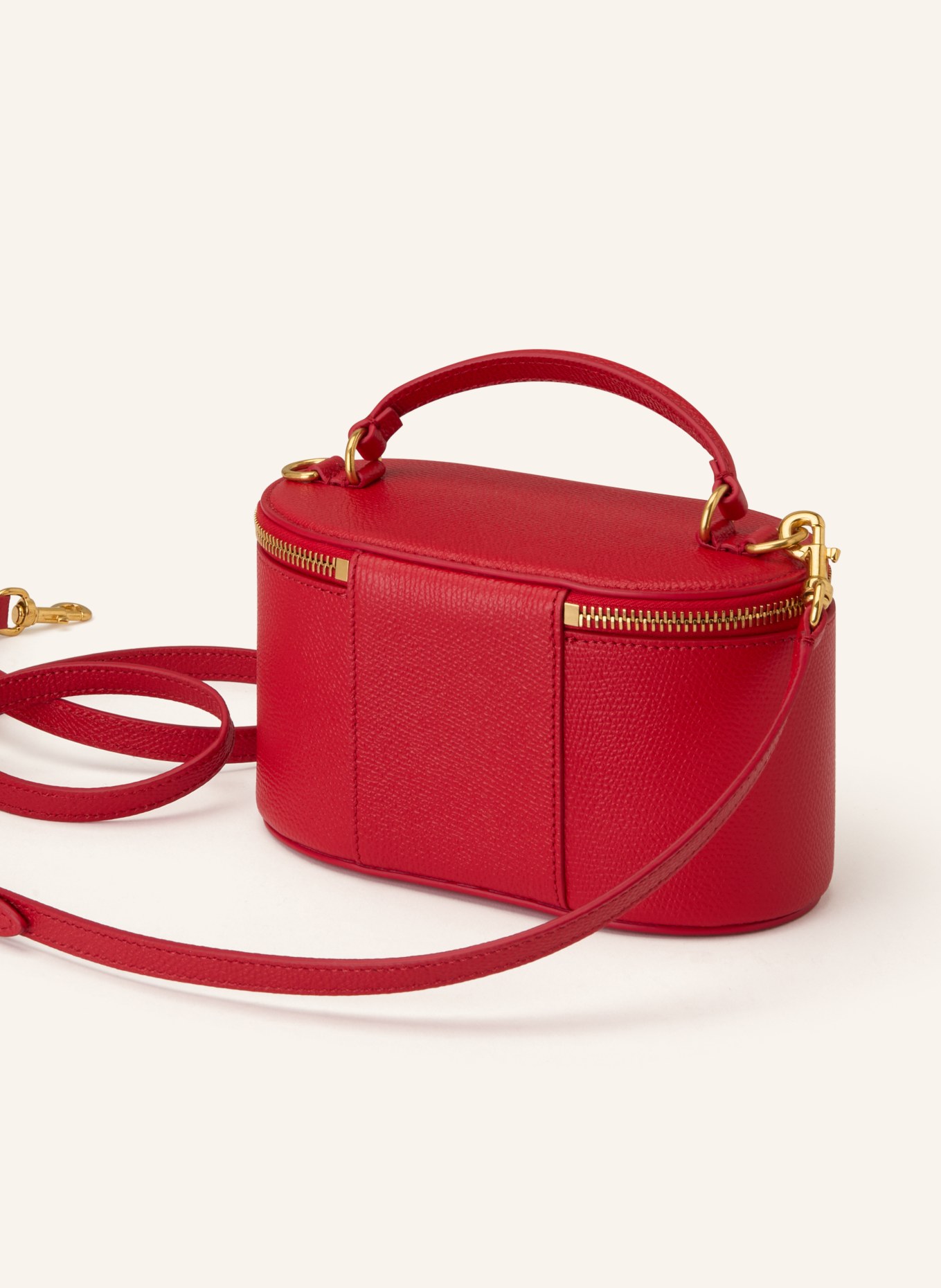 VALENTINO GARAVANI Umhängetasche: ROT / GOLD