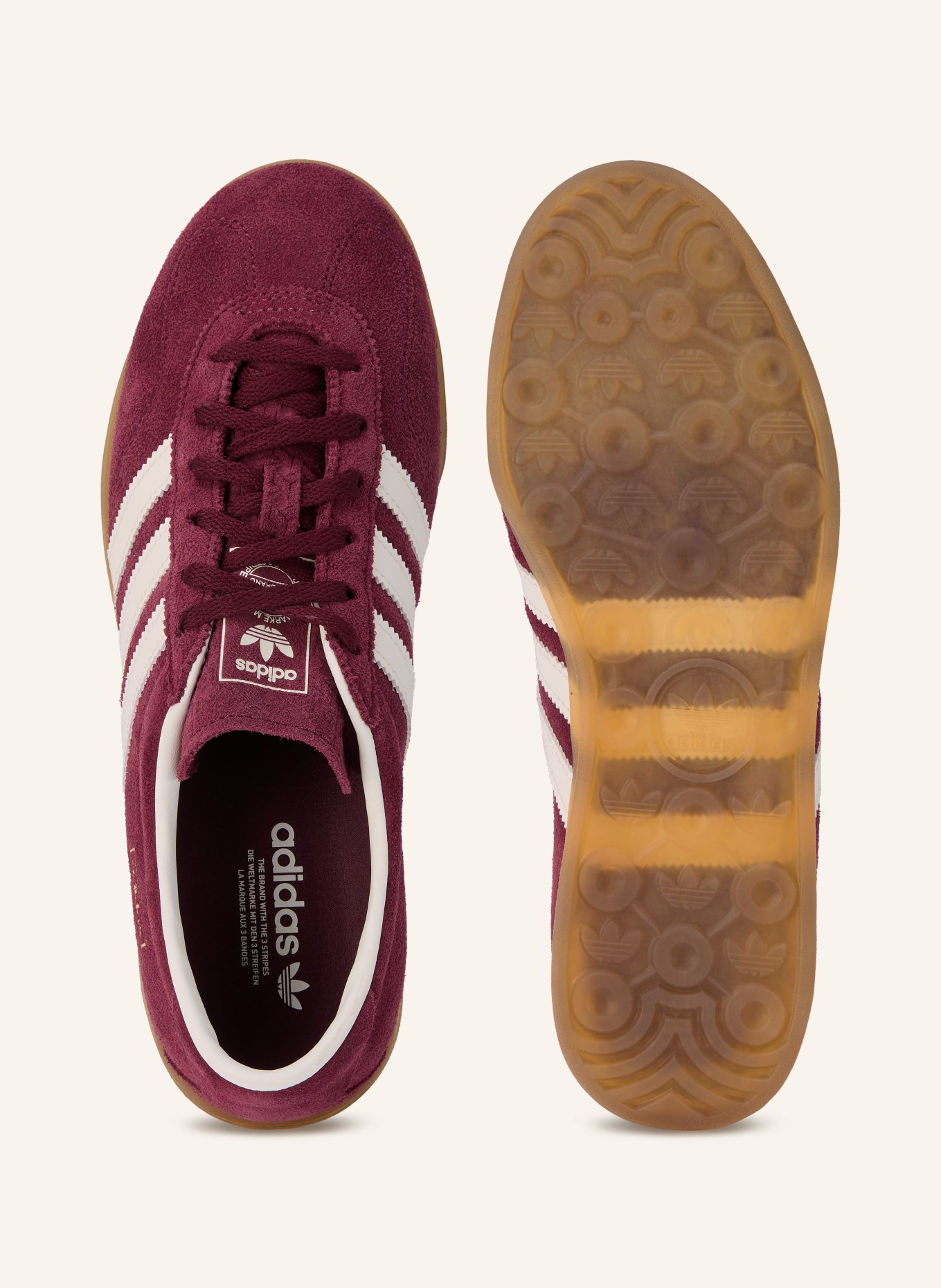 adidas Originals Sneaker GAZELLE LO PRO: DUNKELROT