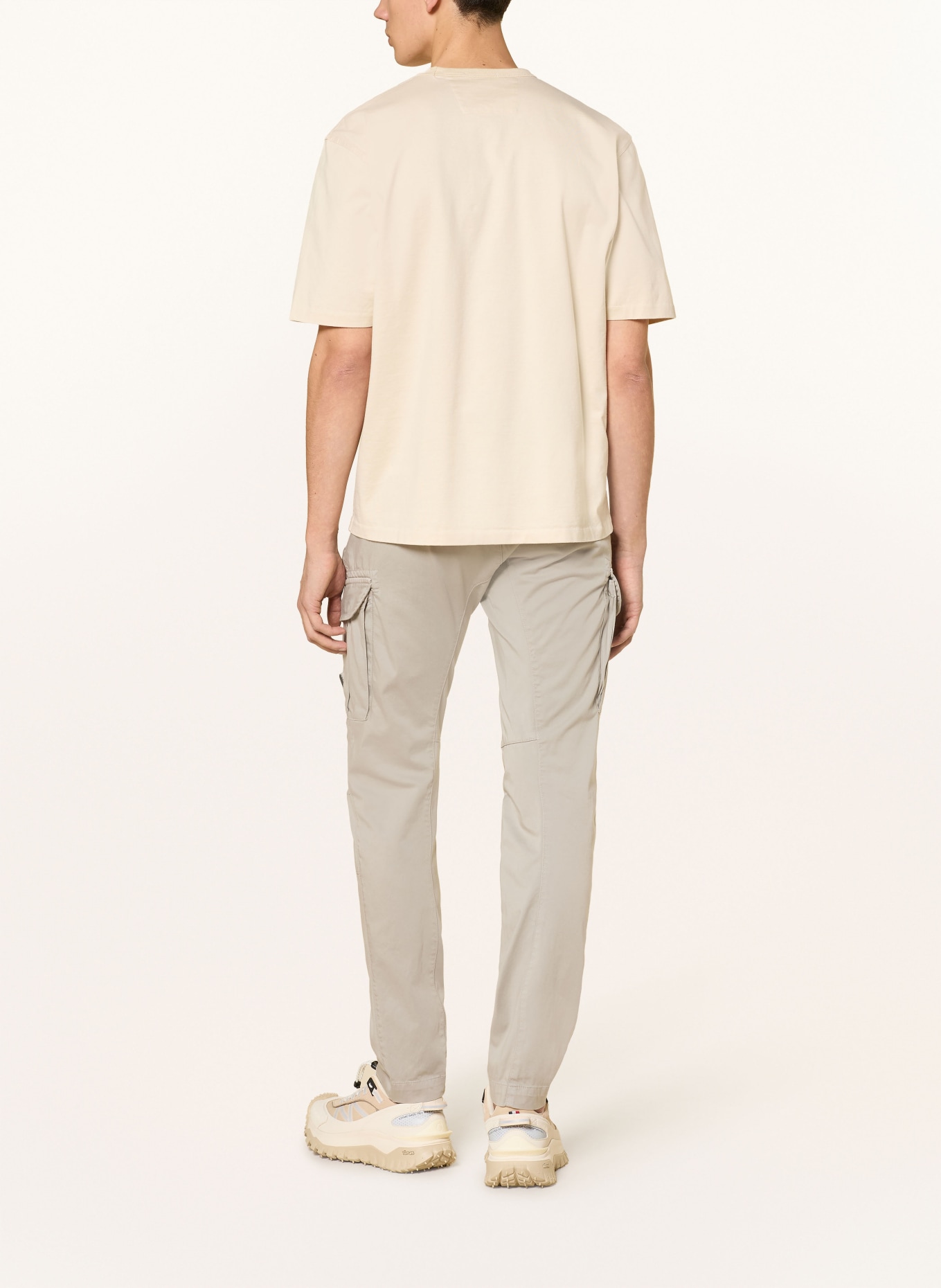 C.P. COMPANY tričko: KRÉMOVÁ