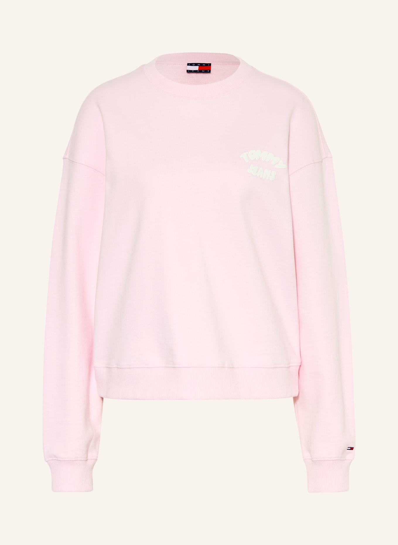 TOMMY JEANS Sweatshirt: ROSA / ECRU