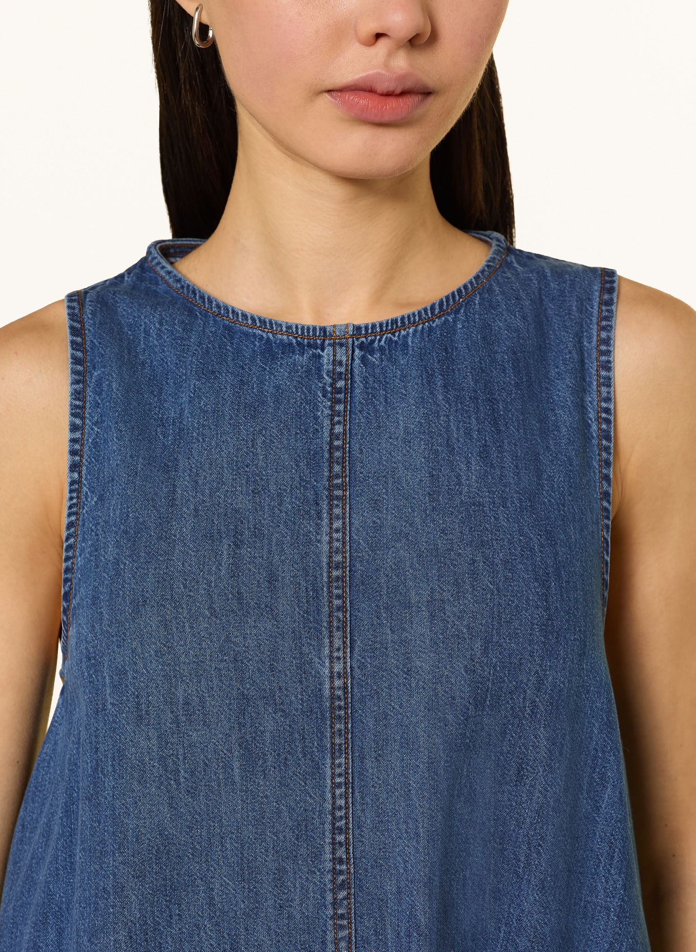 TOMMY JEANS denim dress: BLUE