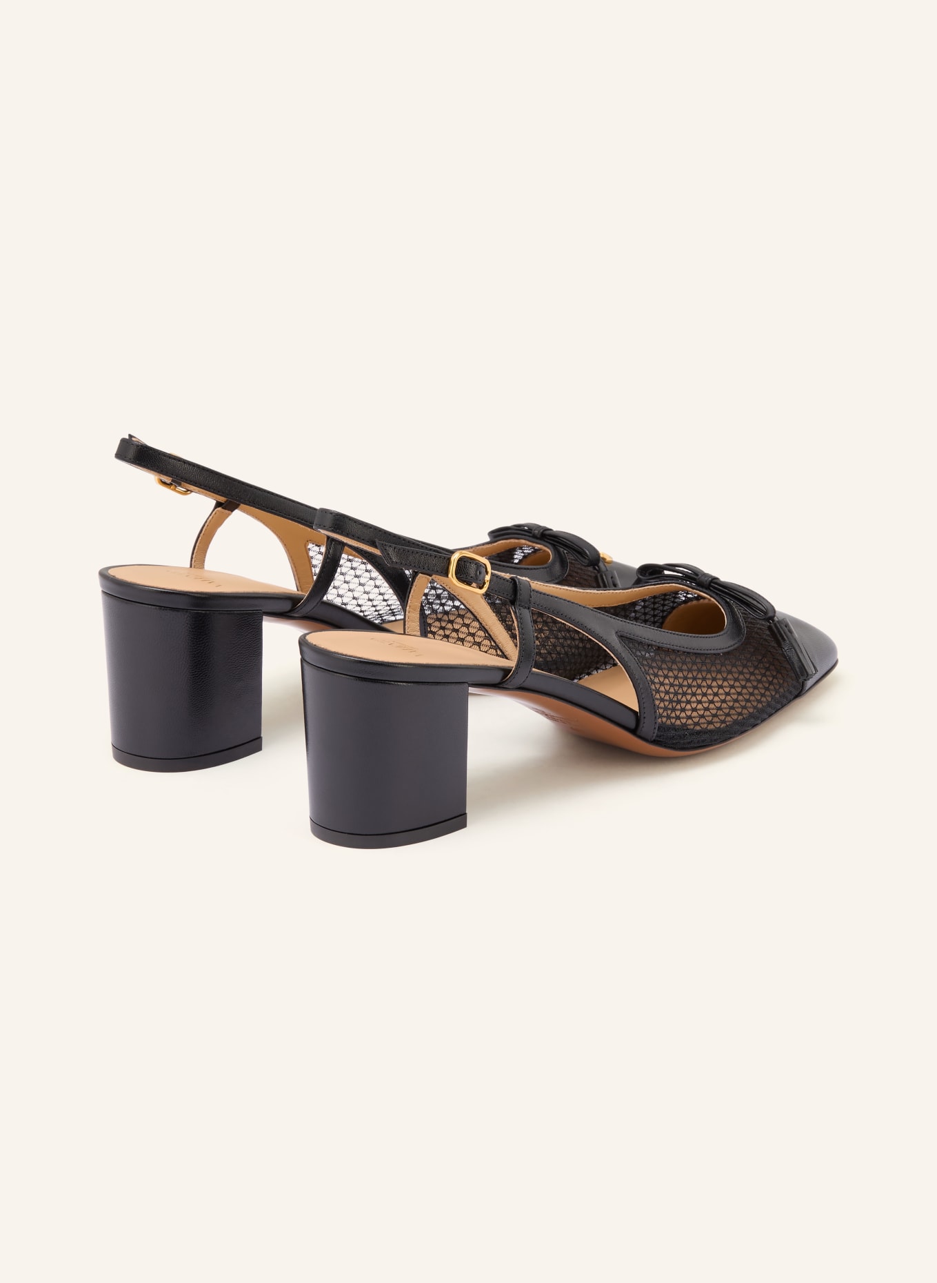 VALENTINO GARAVANI Lodičky VG VALET DU ROI: ČERNÁ