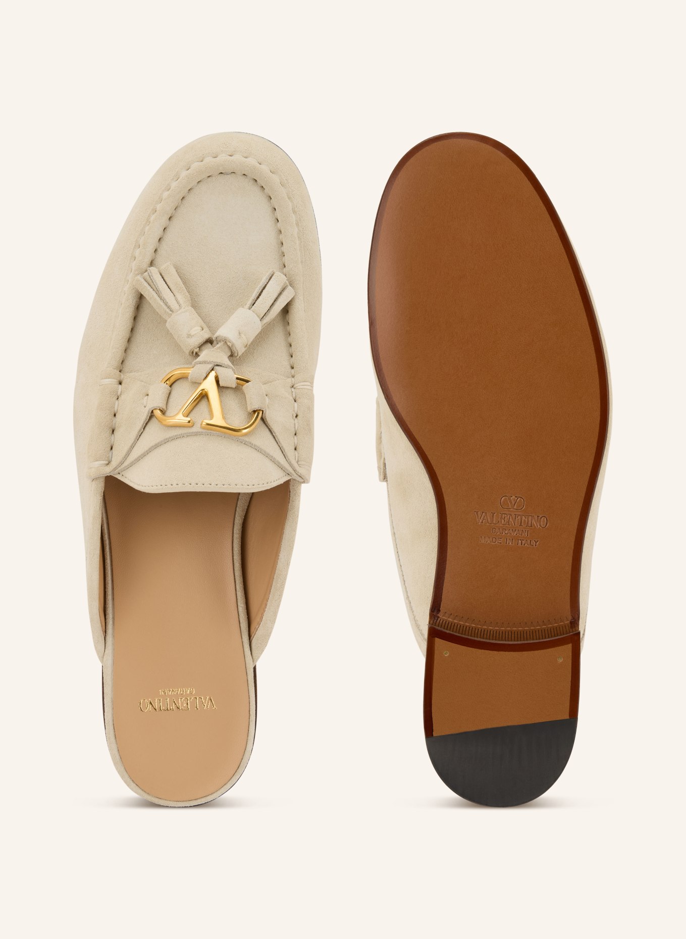 VALENTINO GARAVANI Mules: CREME