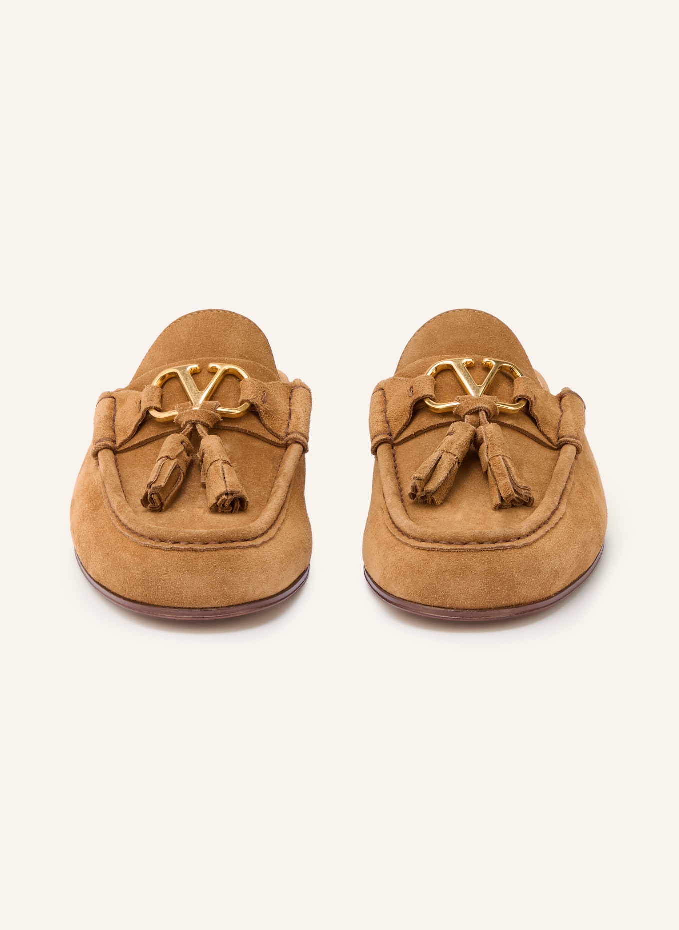 VALENTINO GARAVANI Mules: COGNAC