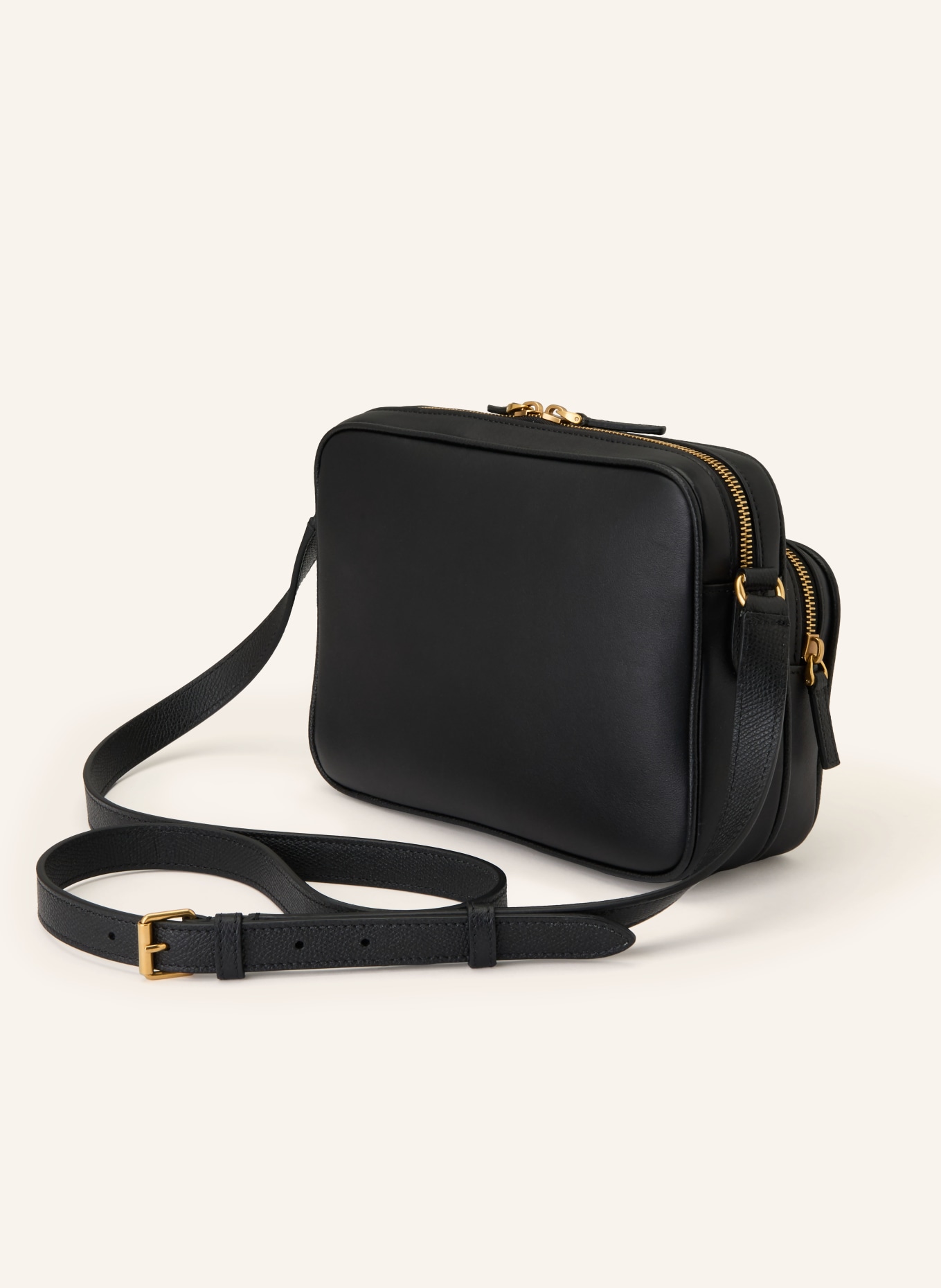 VALENTINO GARAVANI Umhängetasche ANTIBES: SCHWARZ / GOLD