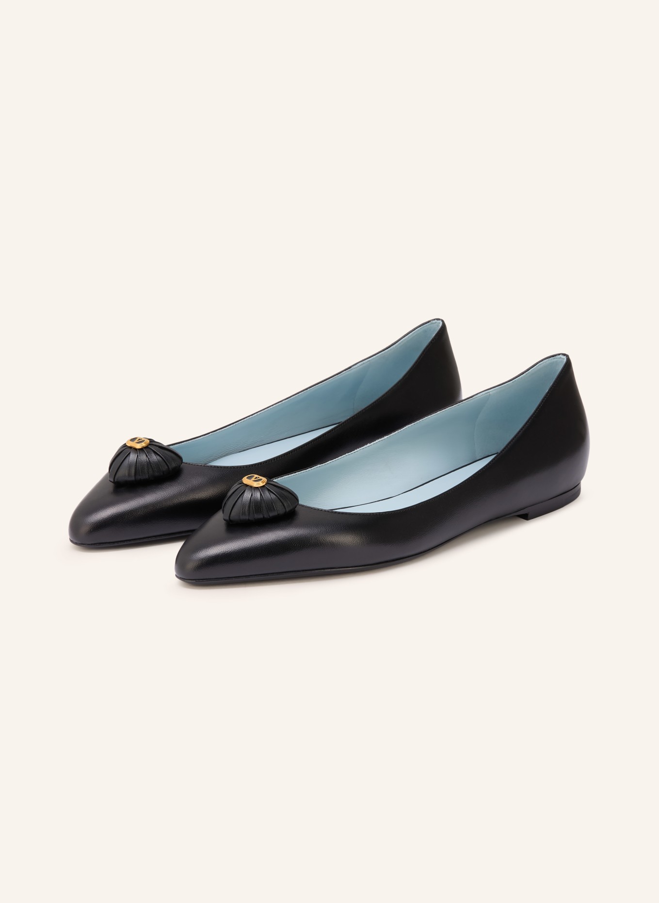 VALENTINO GARAVANI Ballerinas VG SANDAL ROYAL: SCHWARZ