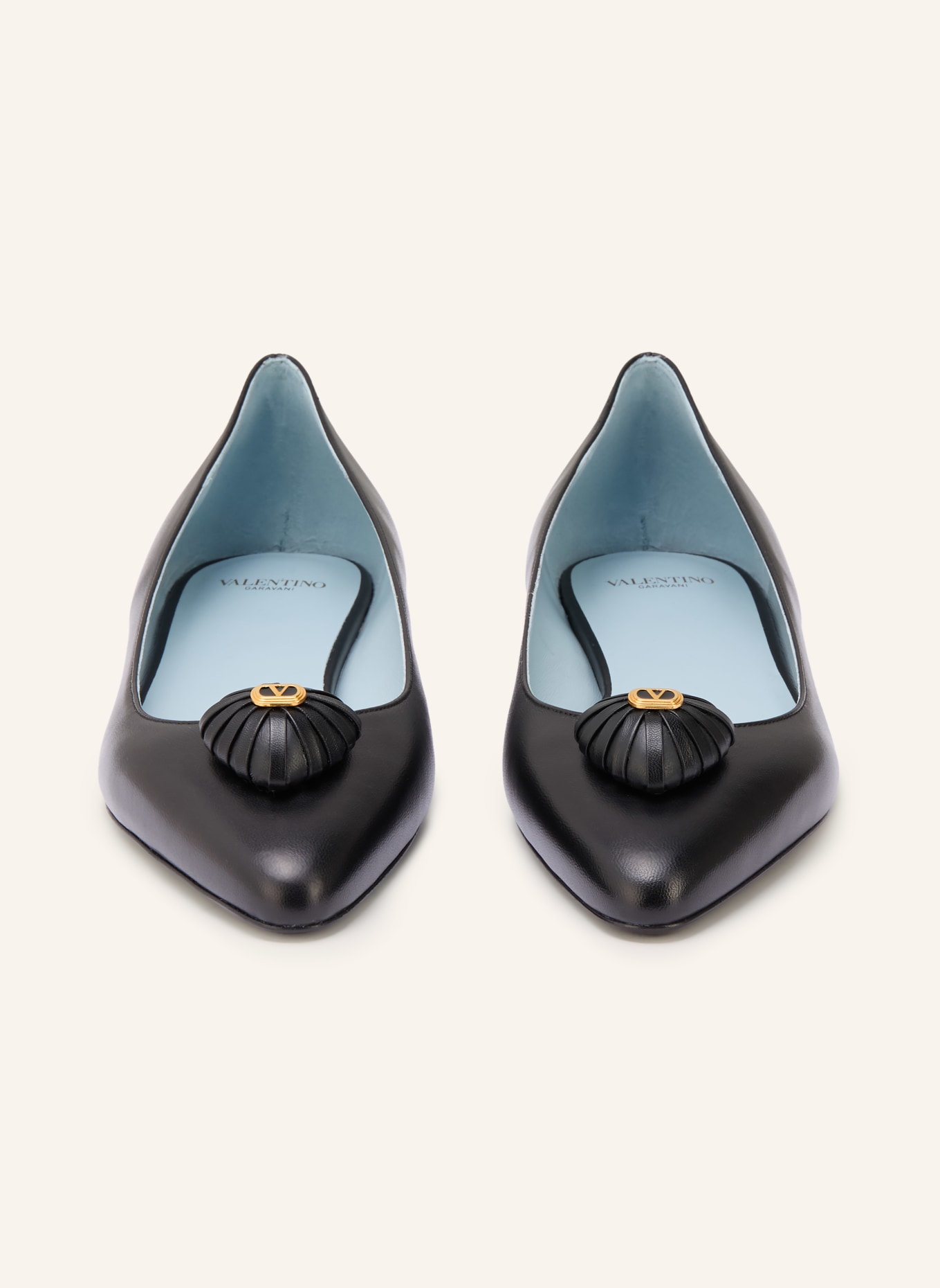 VALENTINO GARAVANI Ballerinas VG SANDAL ROYAL: SCHWARZ