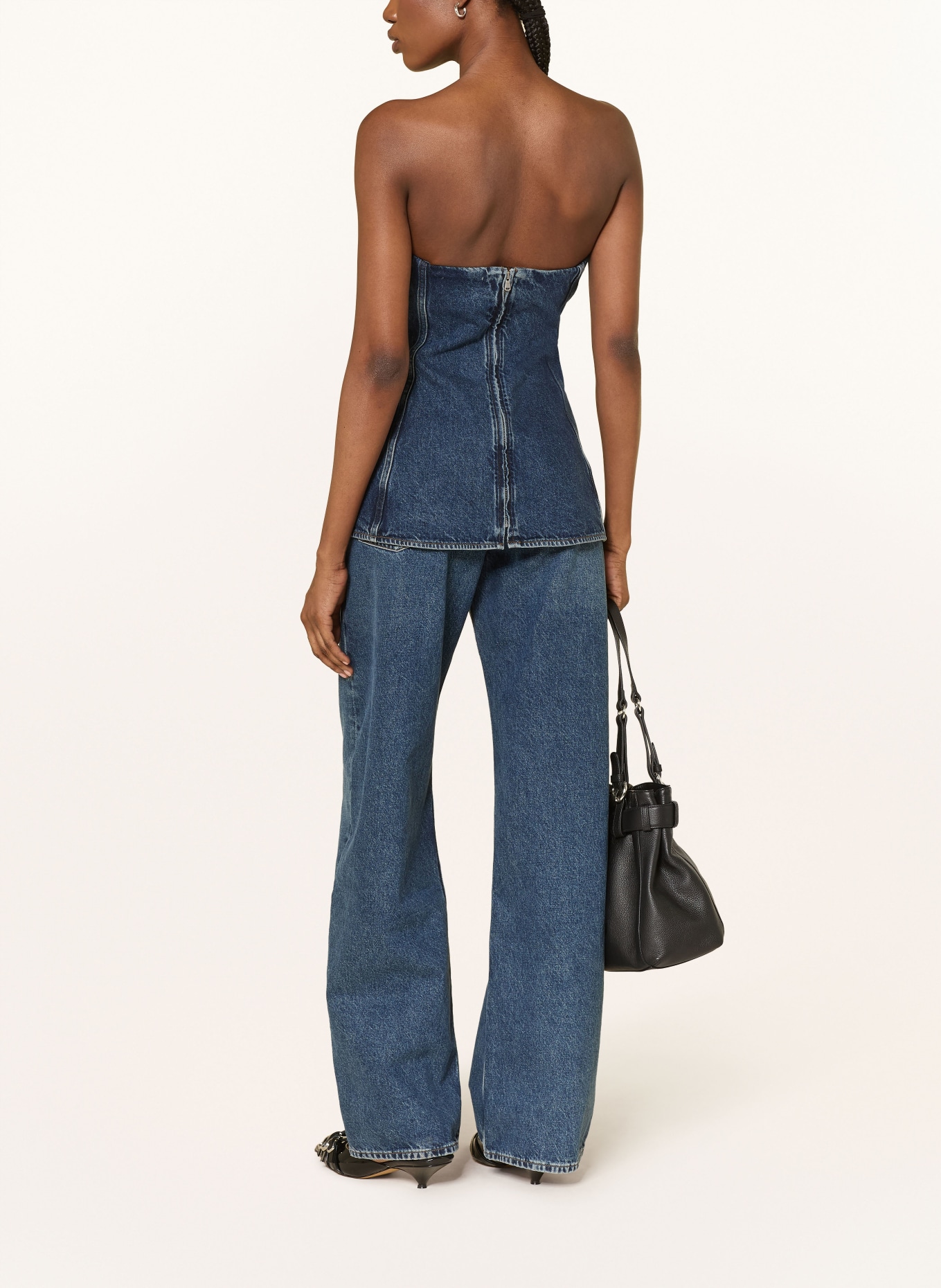 AGOLDE Jeans top LARA: BLUE