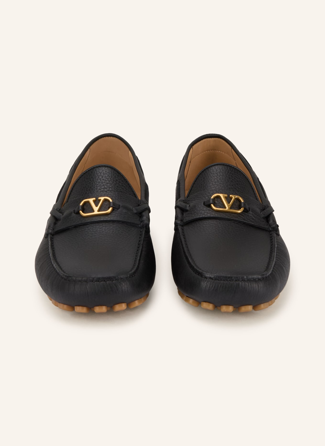 VALENTINO GARAVANI Mokasyny VALENTINO GARAVANI FASTAWAY: CZARNY