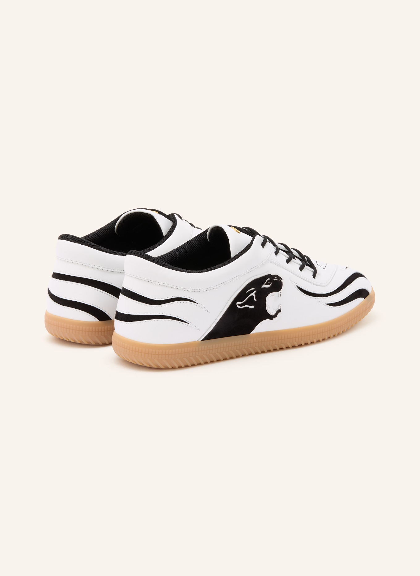VALENTINO GARAVANI Sneaker KICKY: WEISS / SCHWARZ