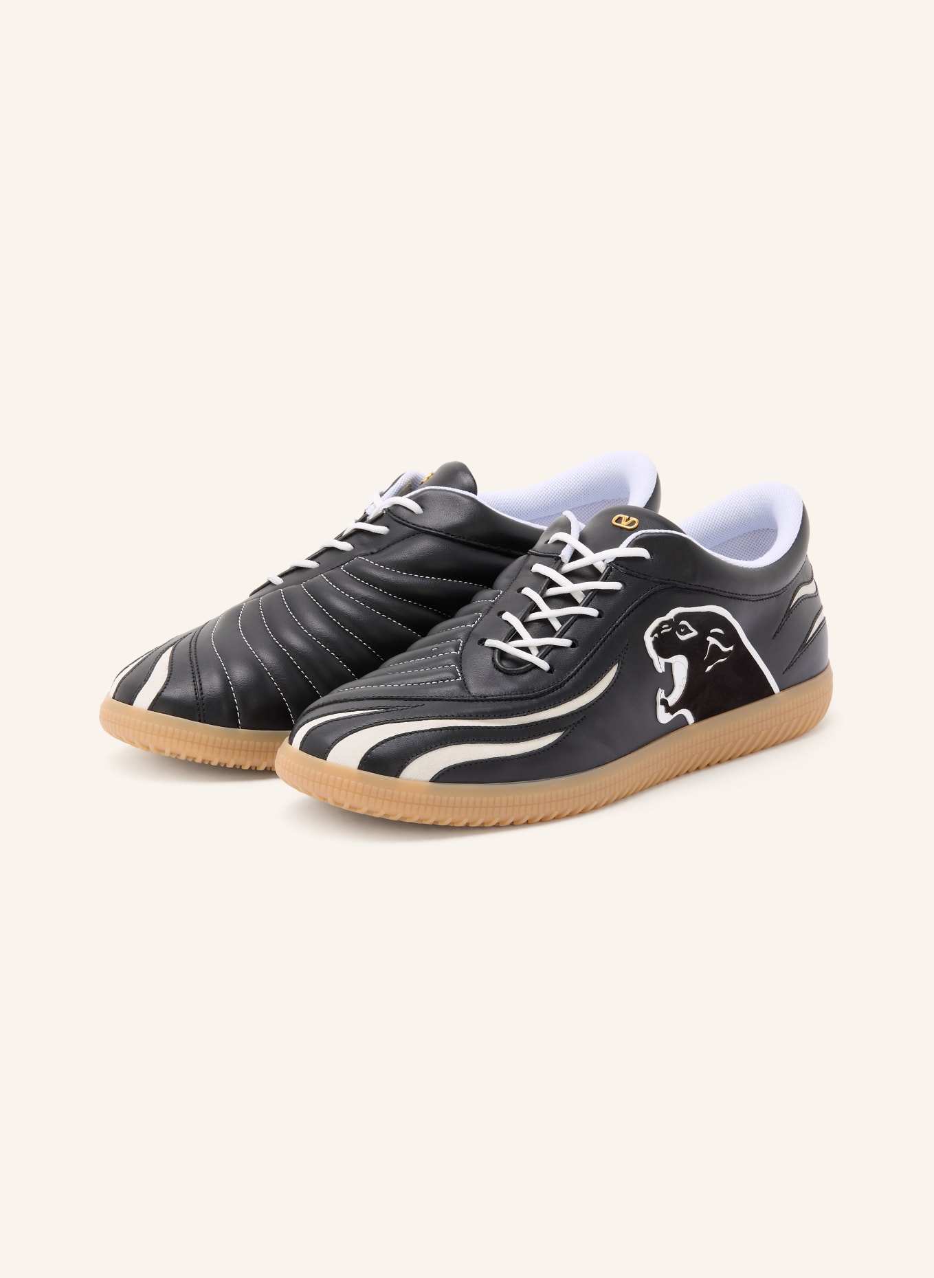 VALENTINO GARAVANI Sneaker KICKY: SCHWARZ / WEISS