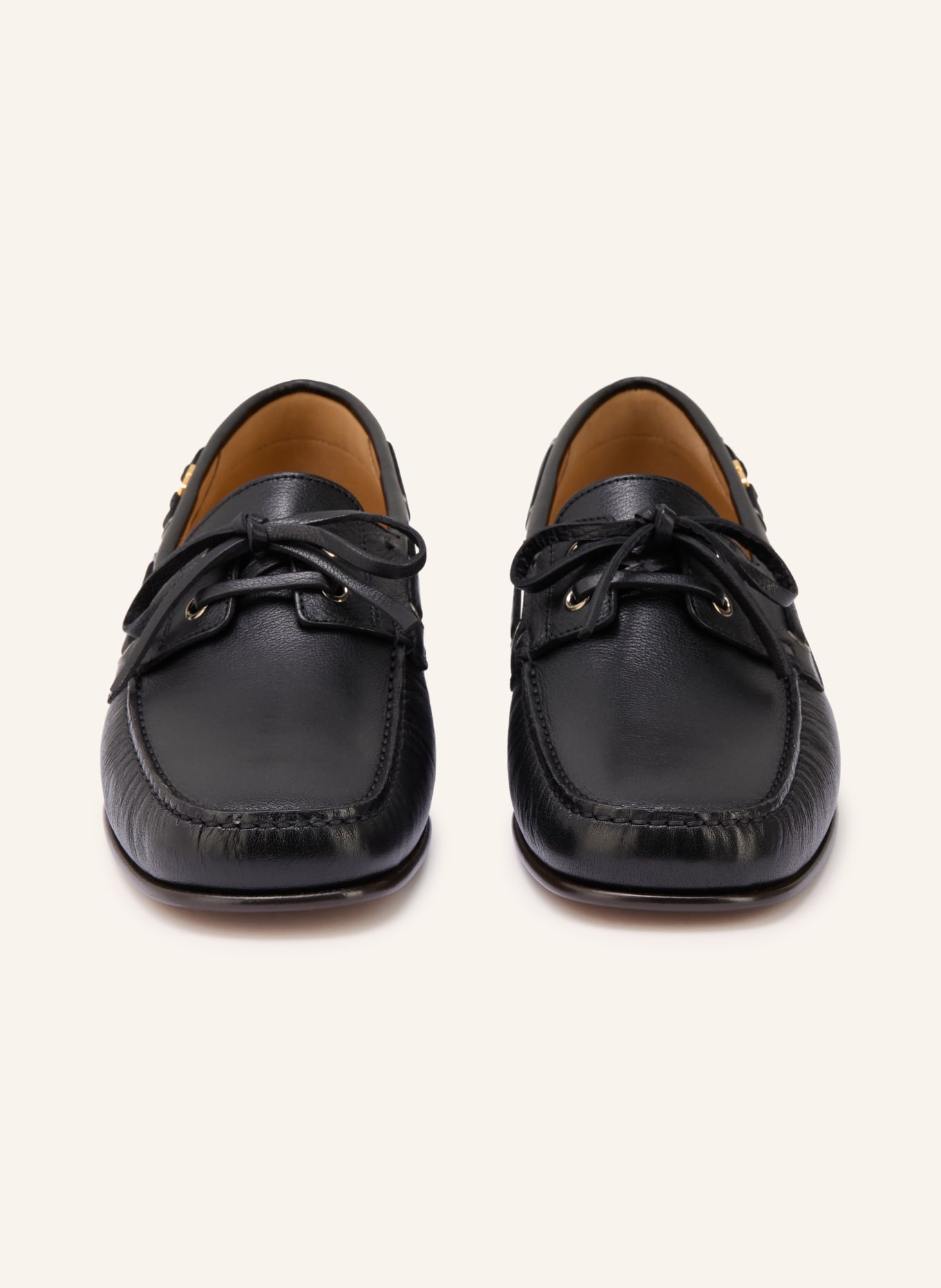 VALENTINO GARAVANI Buty żeglarskie PALM AVENUE: CZARNY