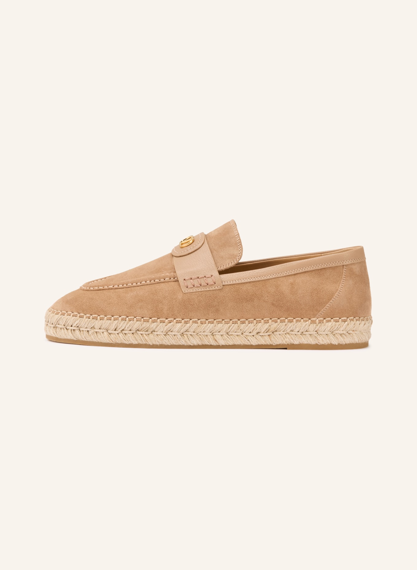VALENTINO GARAVANI Espadryle PALM AVENUE: JASNOBRĄZOWY