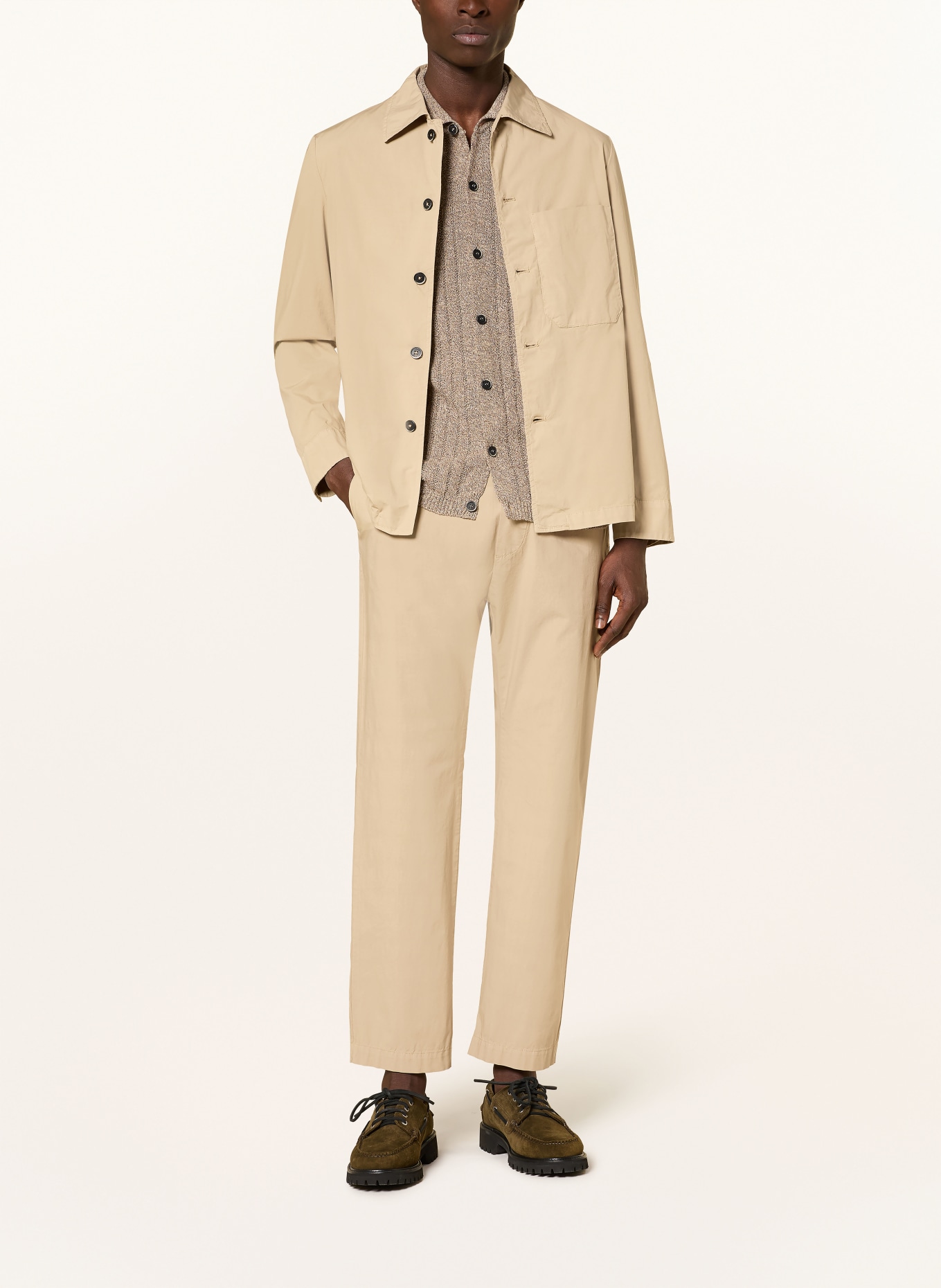 BARENA VENEZIA Kalhoty BATIVOGA Regular Fit: VELBLOUDÍ