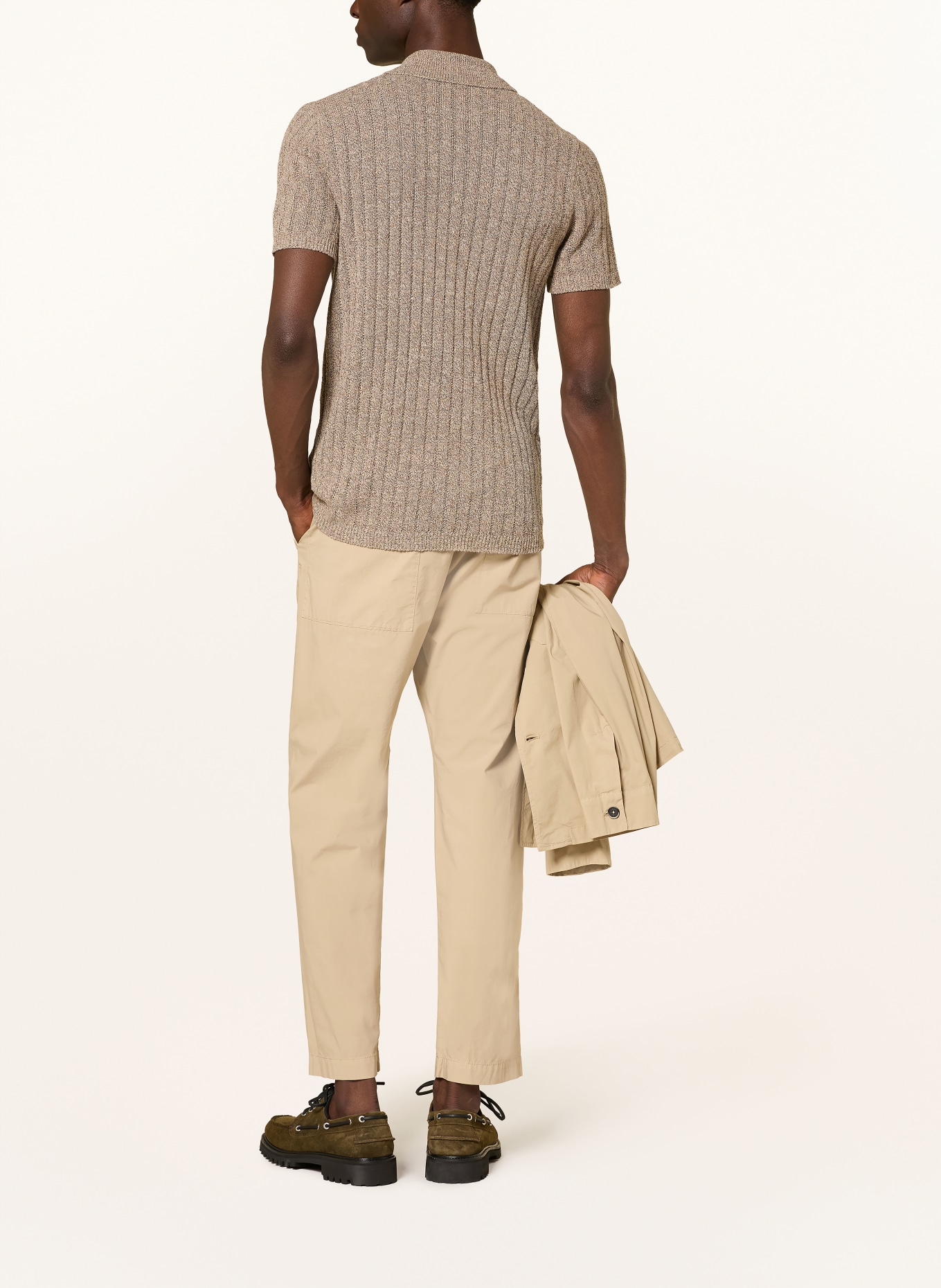 BARENA VENEZIA Kalhoty BATIVOGA Regular Fit: VELBLOUDÍ