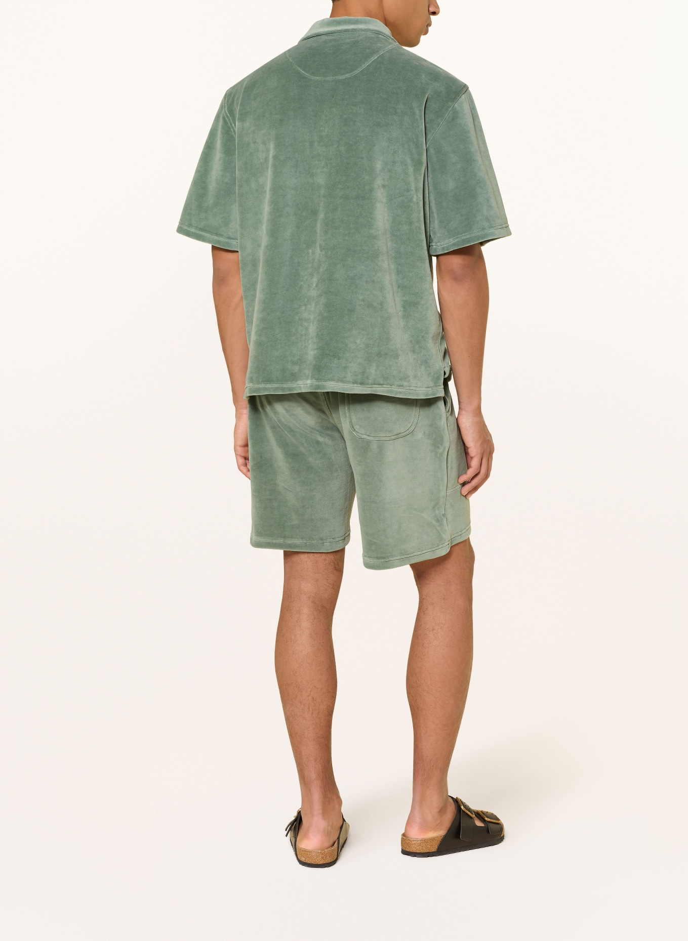 OAS Frotteeshorts NICOLA: GRÜN