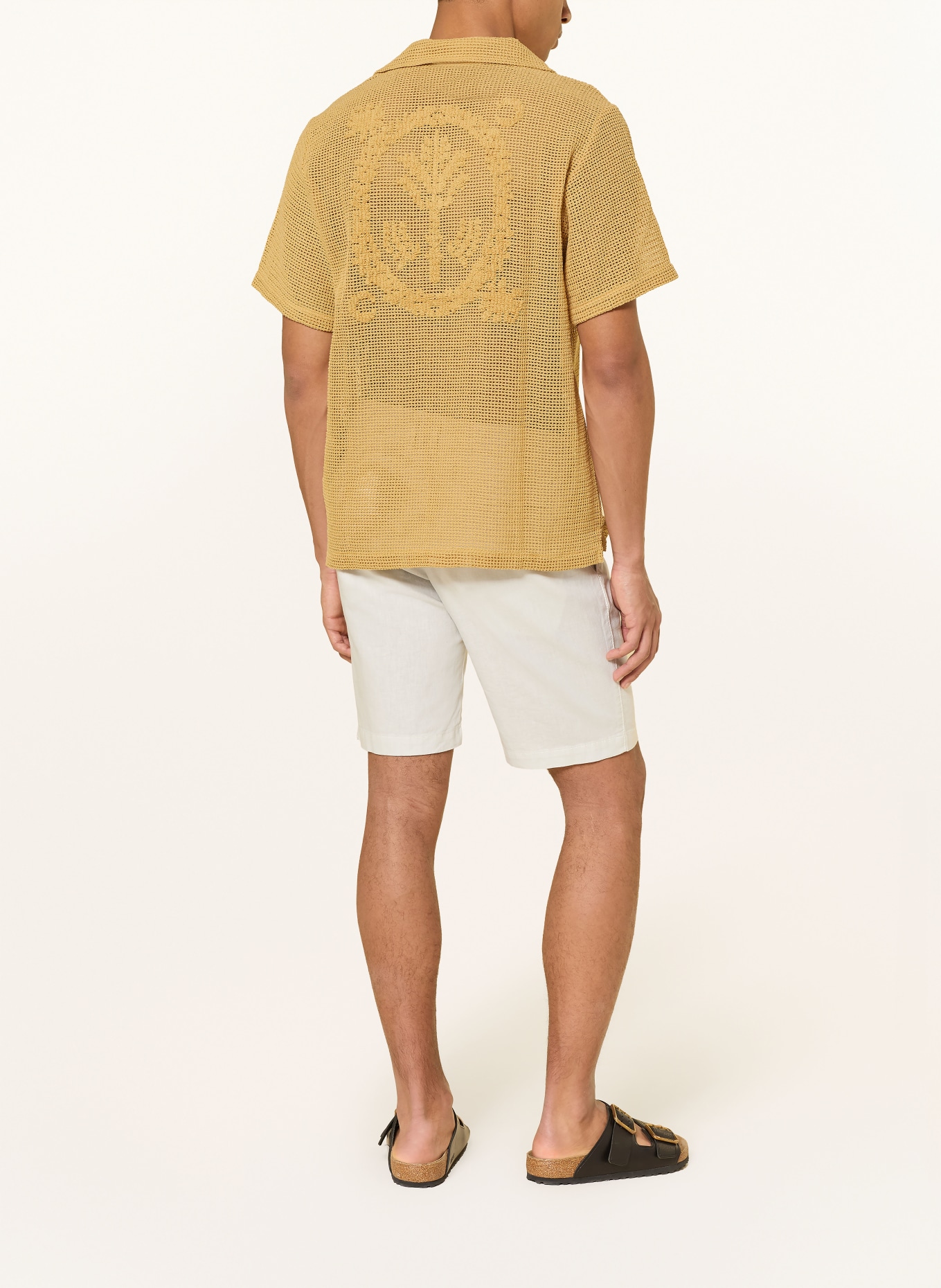 OAS Häkelhemd TERRA Comfort Fit: DUNKELGELB