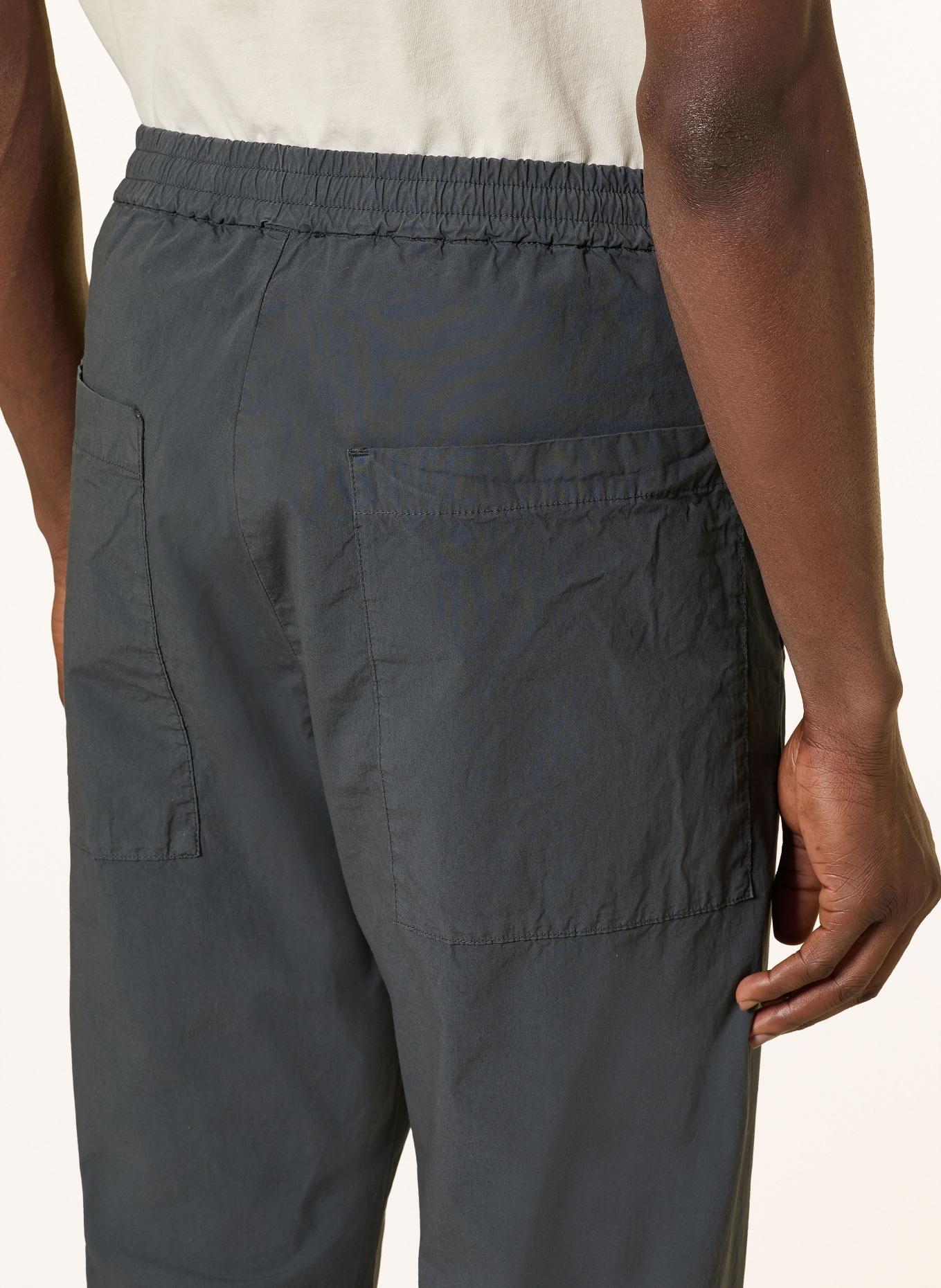 BARENA VENEZIA Spodnie BATIVOGA Regular Fit: CZIEMNOSZARY