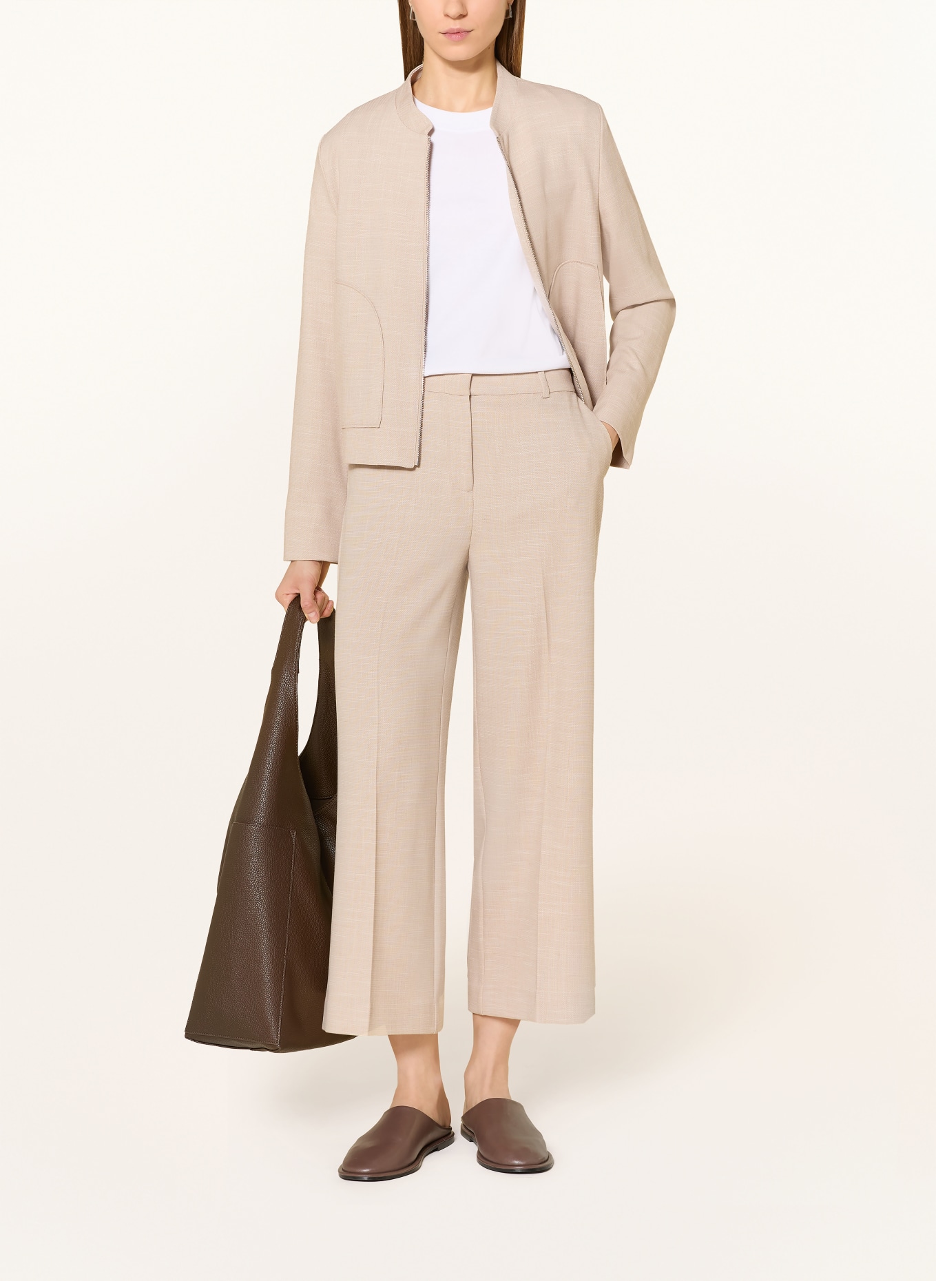 comma Culotte: BEIGE