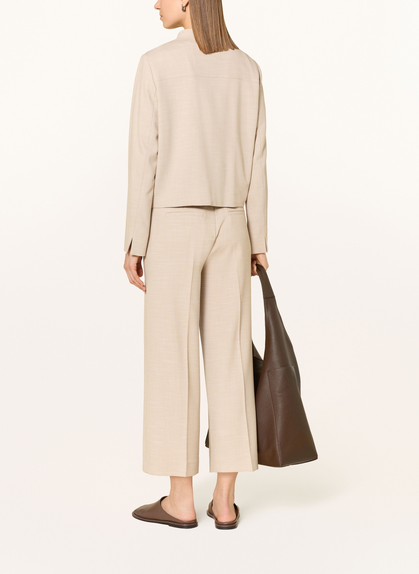 comma blouson: BEIGE