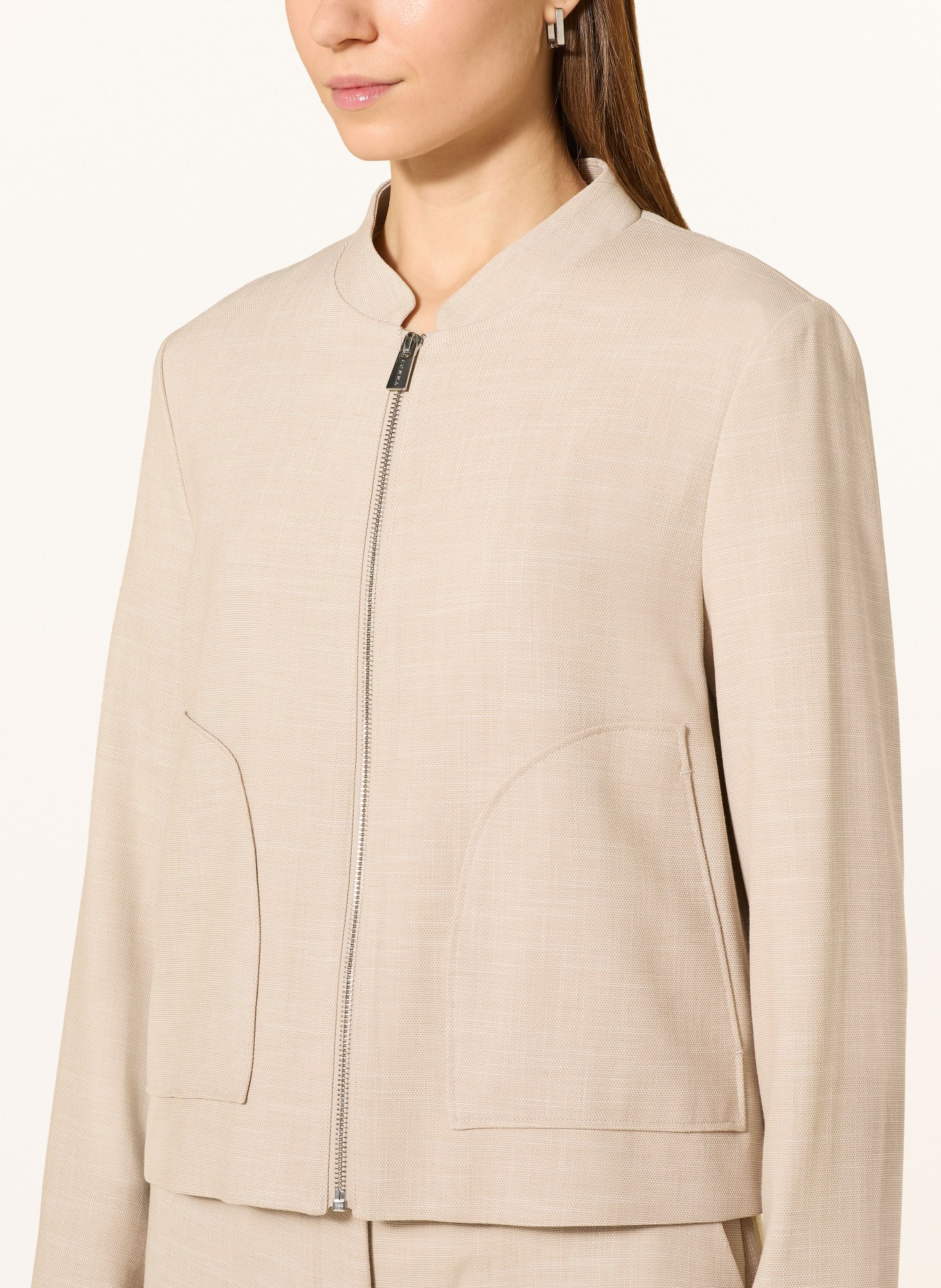 comma blouson: BEIGE