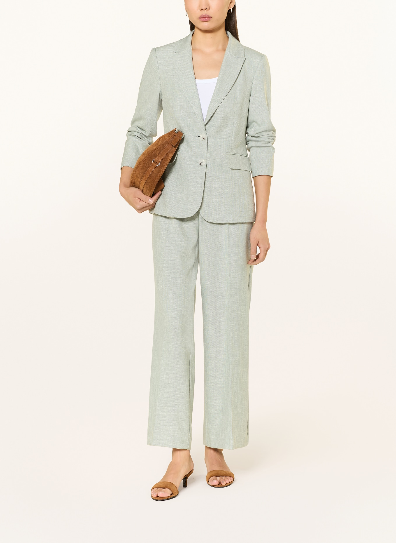 comma blazer: LICHTGROEN