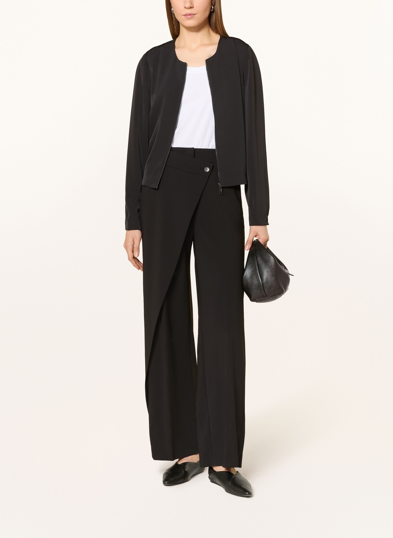 comma Blouson: SCHWARZ