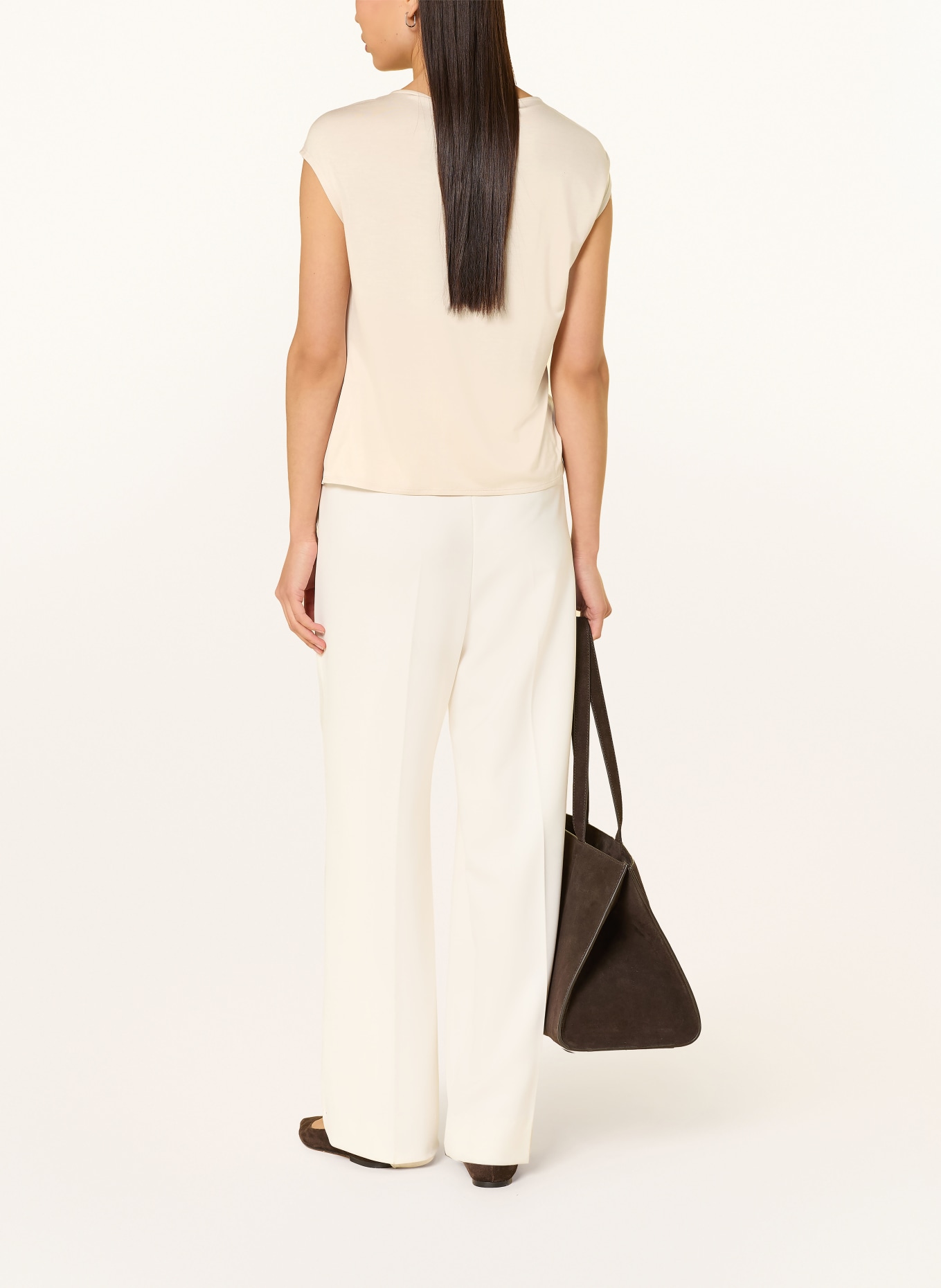 comma Blusentop: BEIGE