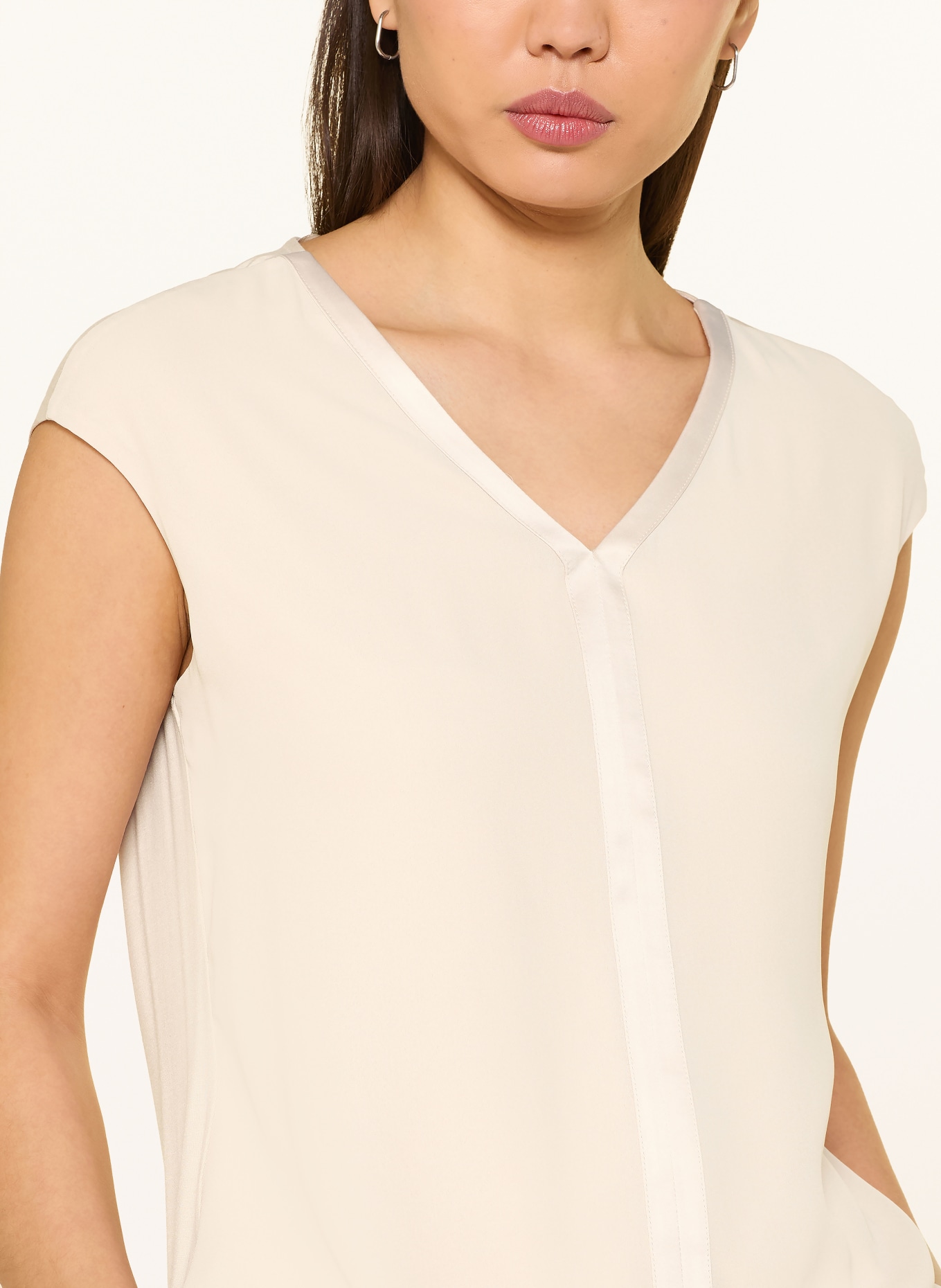 comma Blusentop: BEIGE