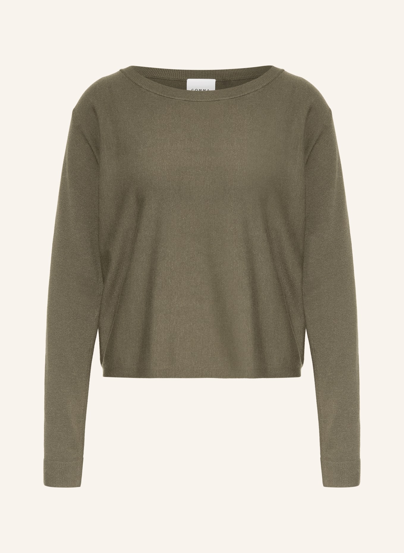 comma Pullover: KHAKI