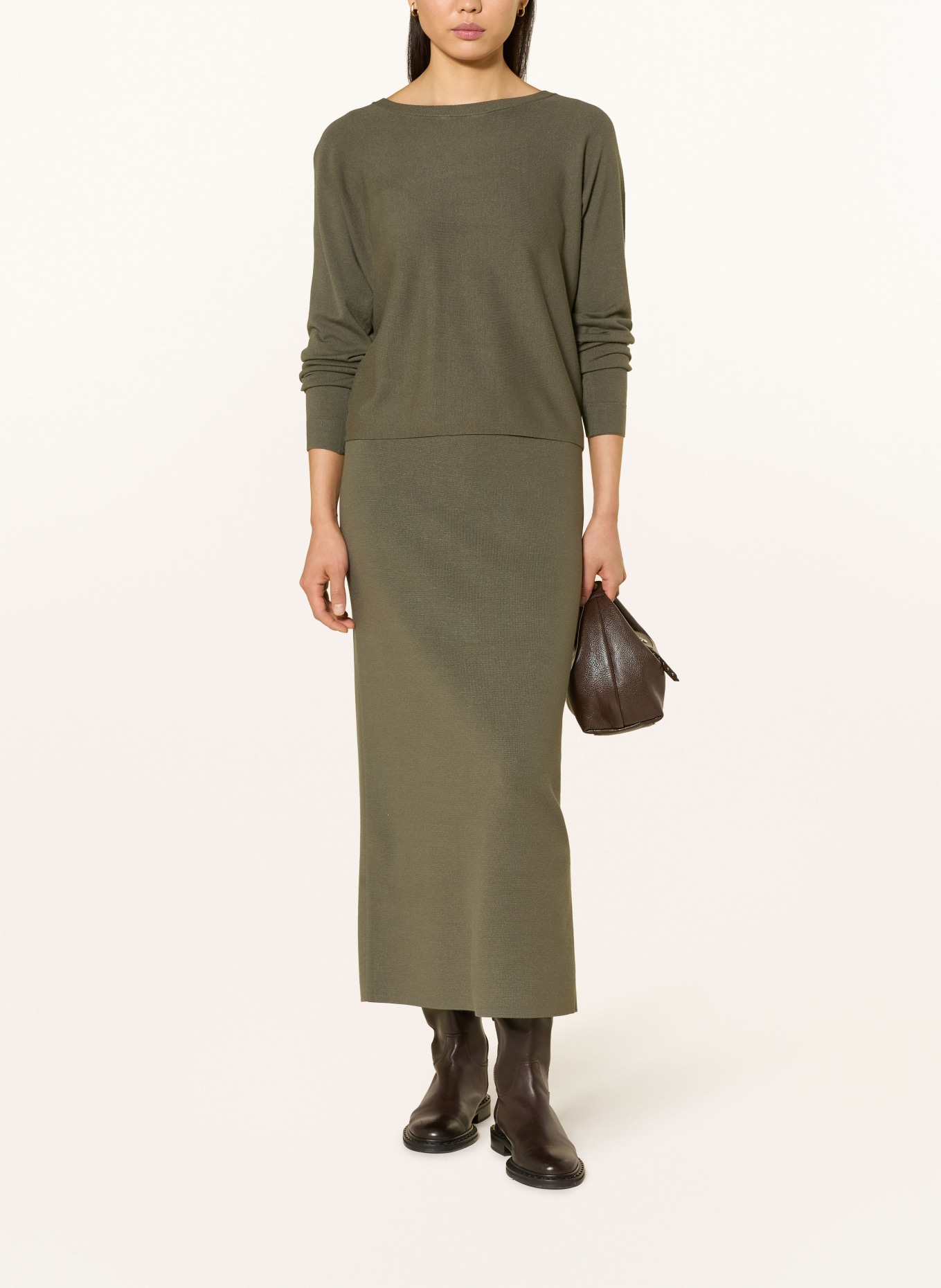 comma Pullover: KHAKI