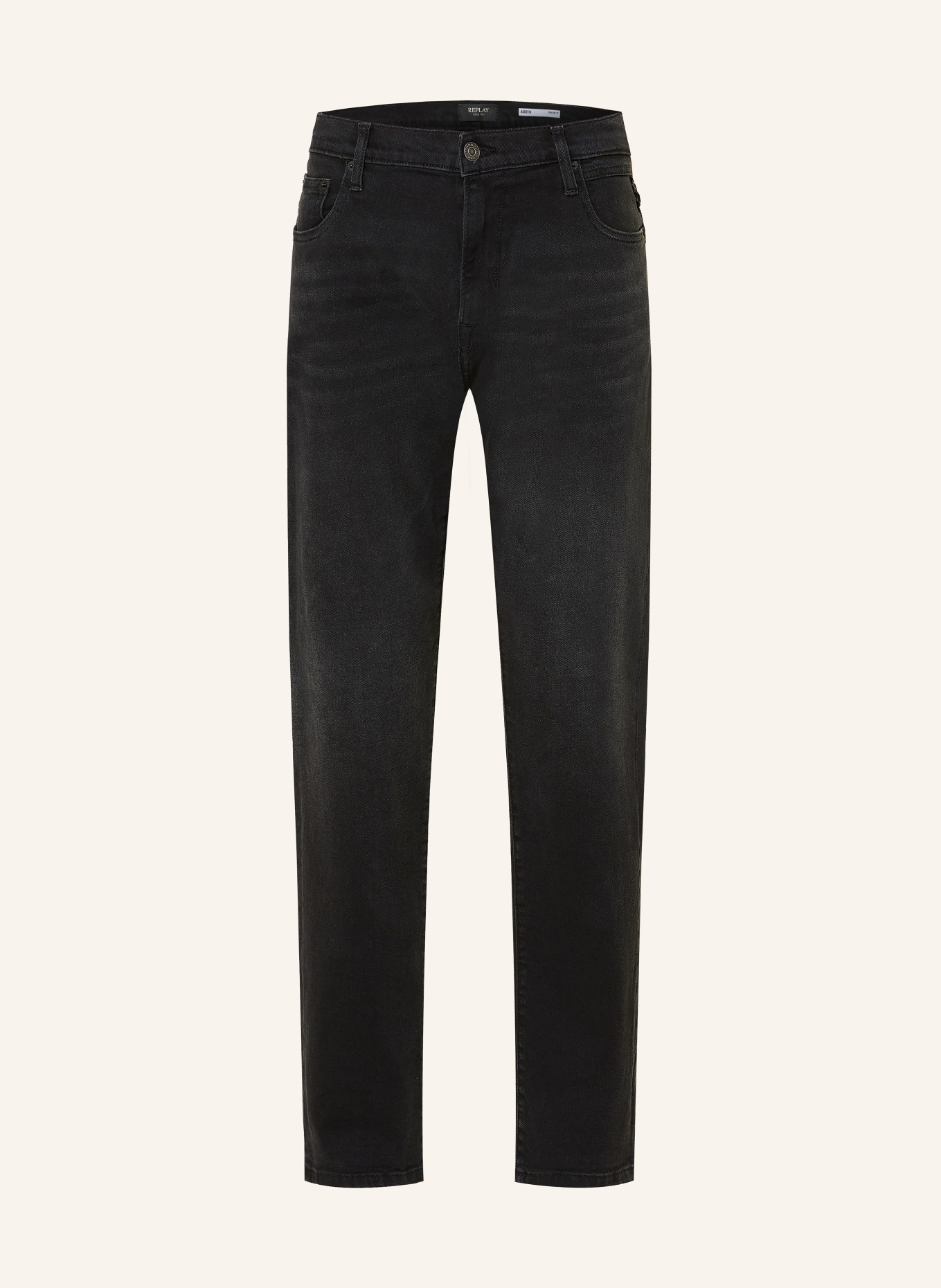 REPLAY Straight Fit Jeans: 099 BLACK DELAVÈ