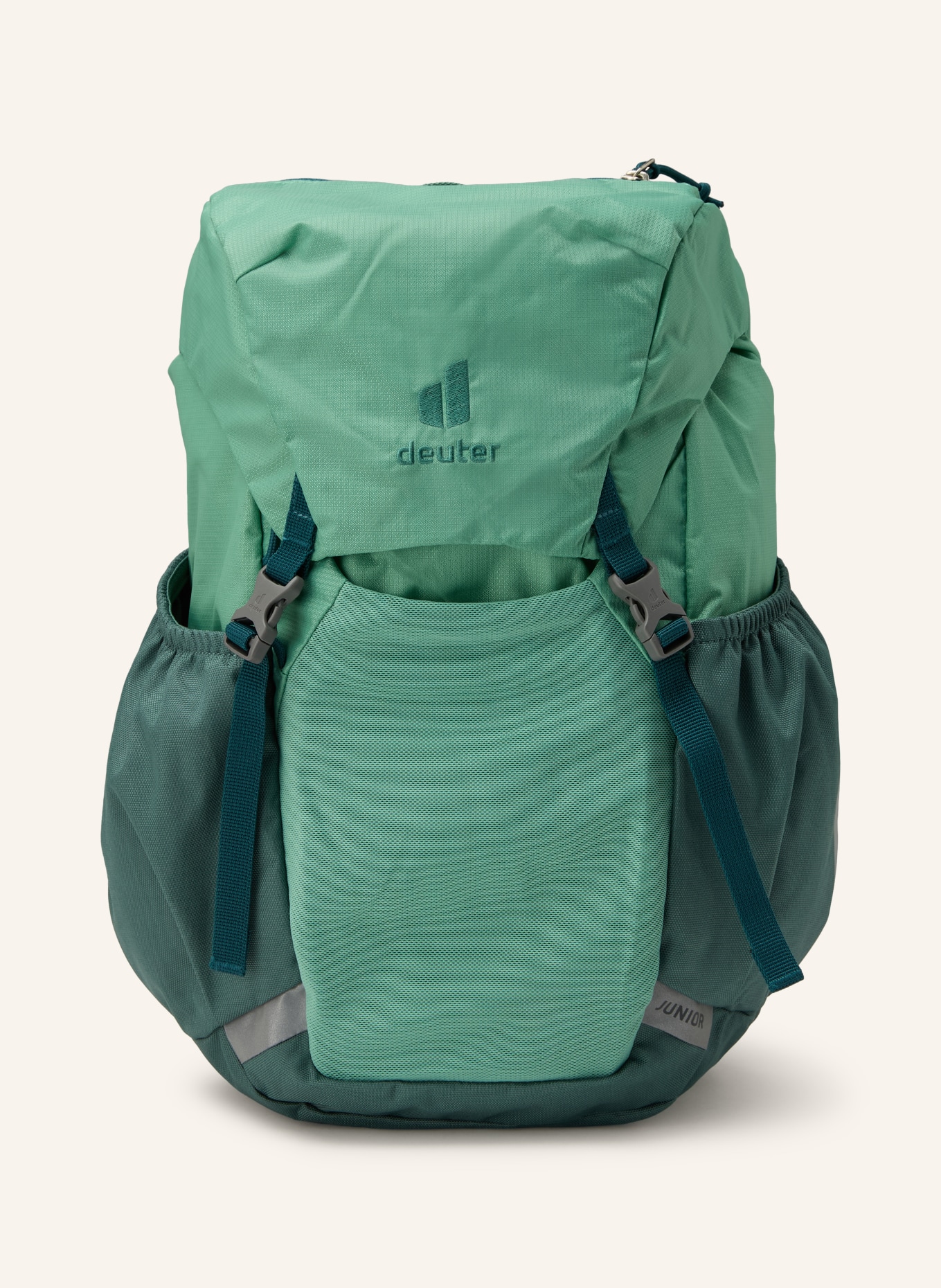 deuter Rucksack JUNIOR 18l: GRÜN / PETROL