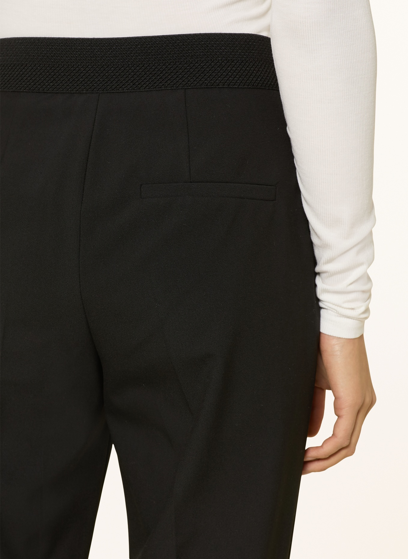 s.Oliver BLACK LABEL Hose: SCHWARZ