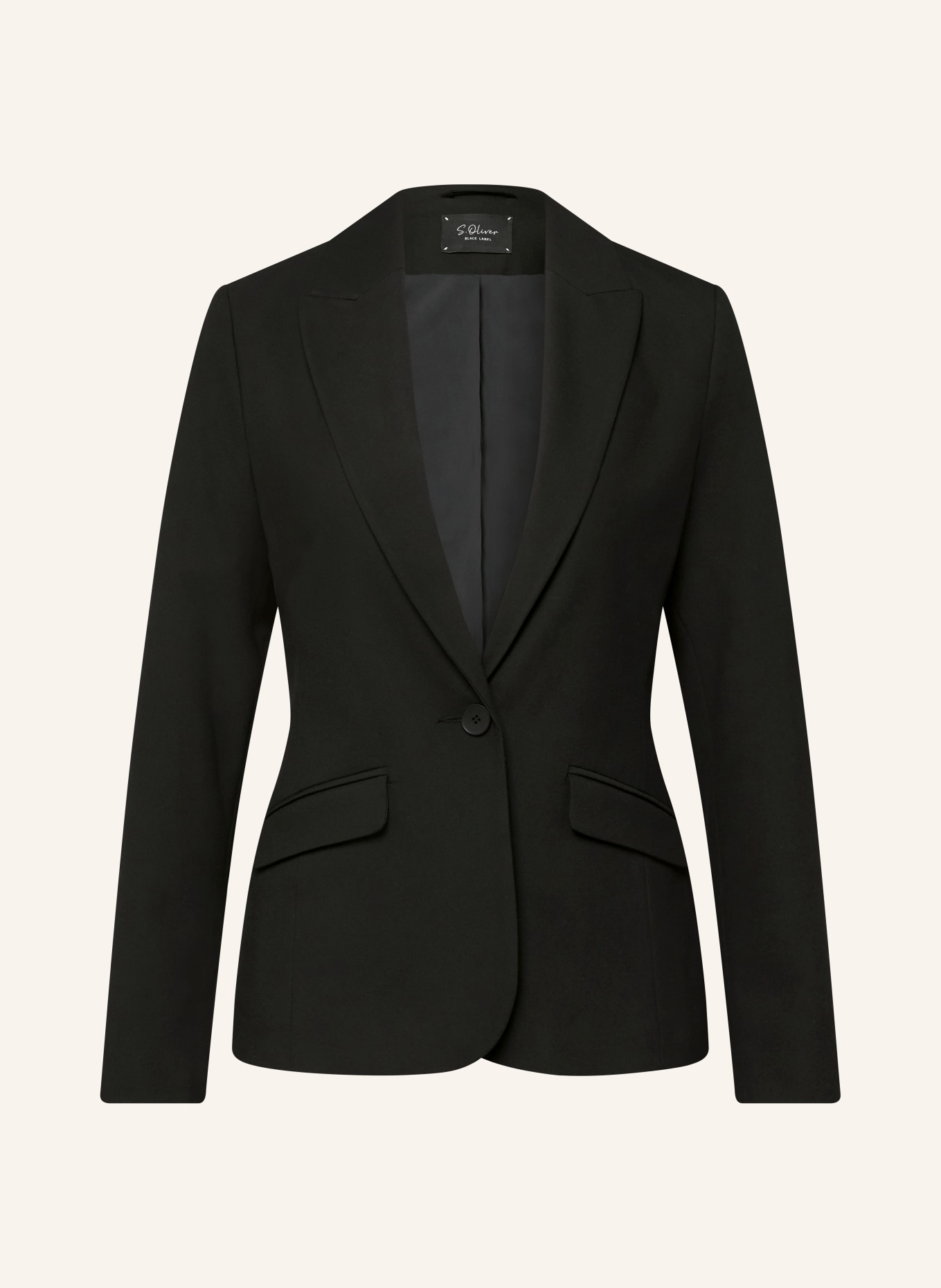 s.Oliver BLACK LABEL Blazer: SCHWARZ