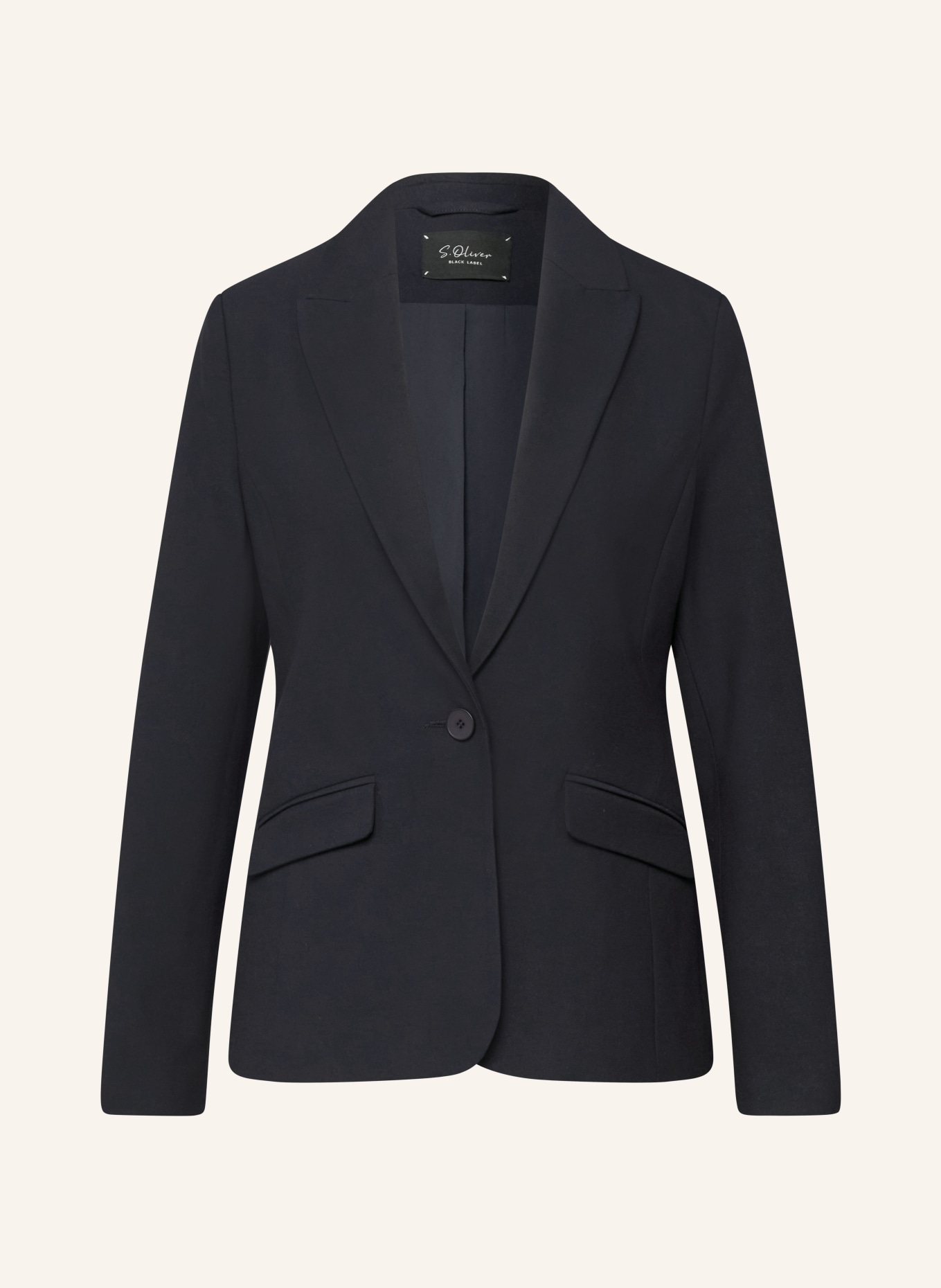 s.Oliver BLACK LABEL blazer: DARK BLUE