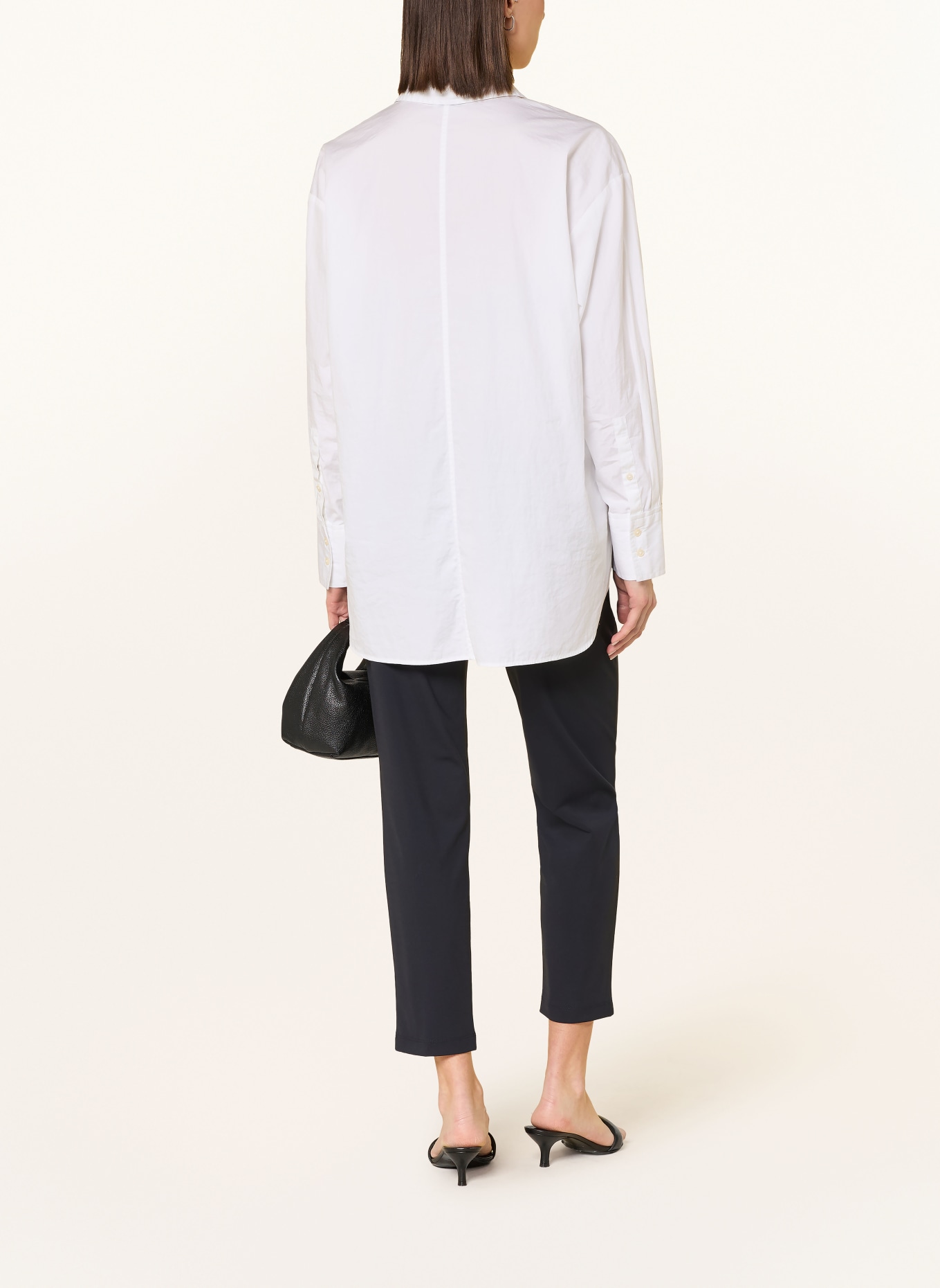 s.Oliver BLACK LABEL Hose im Jogging-Stil: DUNKELBLAU