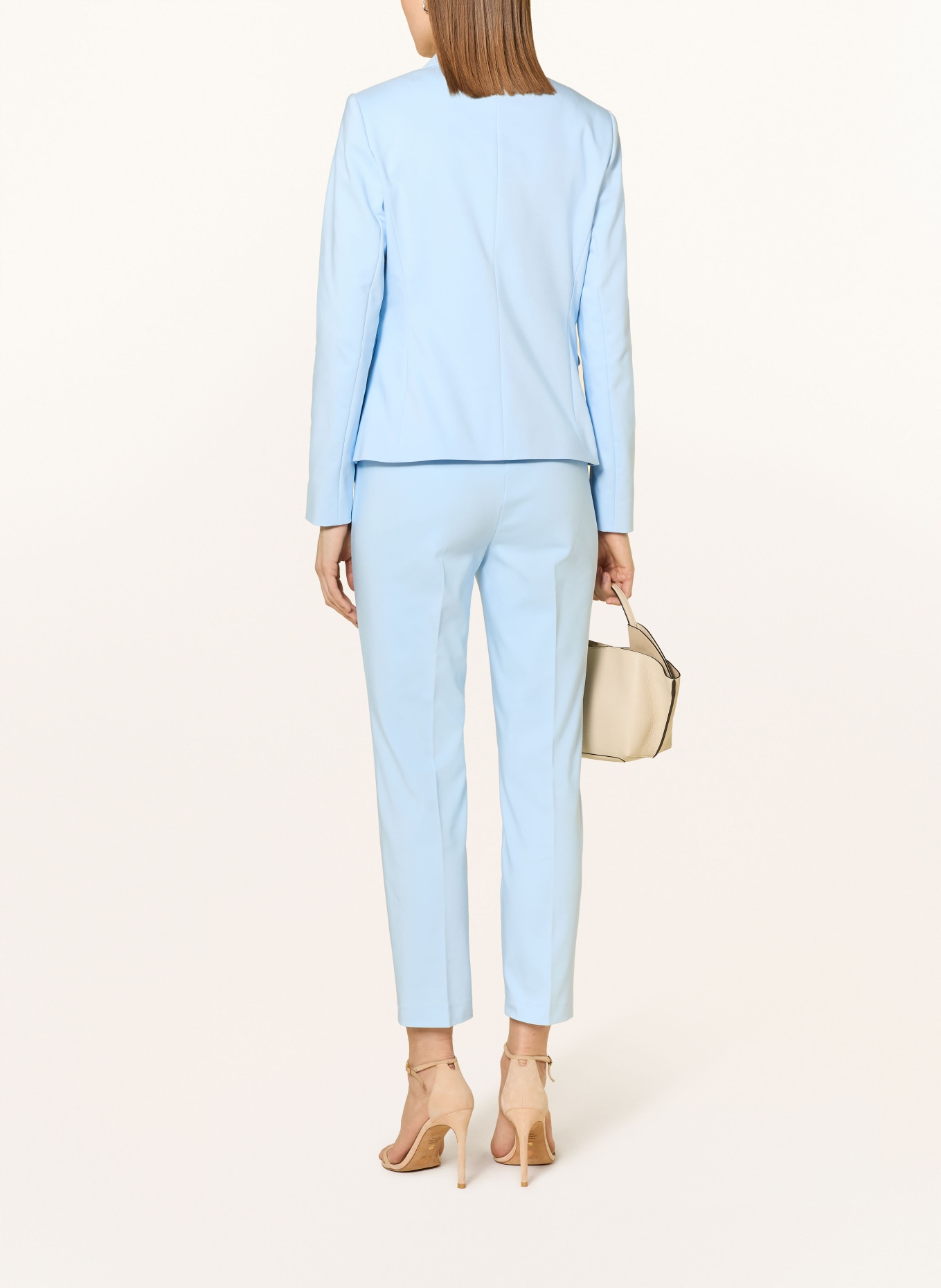 s.Oliver BLACK LABEL kalhoty: TMAVĚ MODRÁ