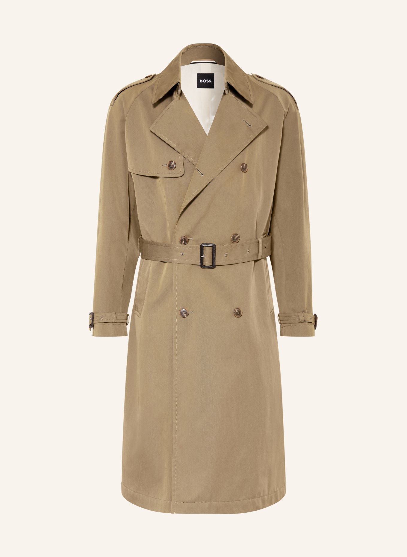 BOSS COLIN trench coat: KHAKI