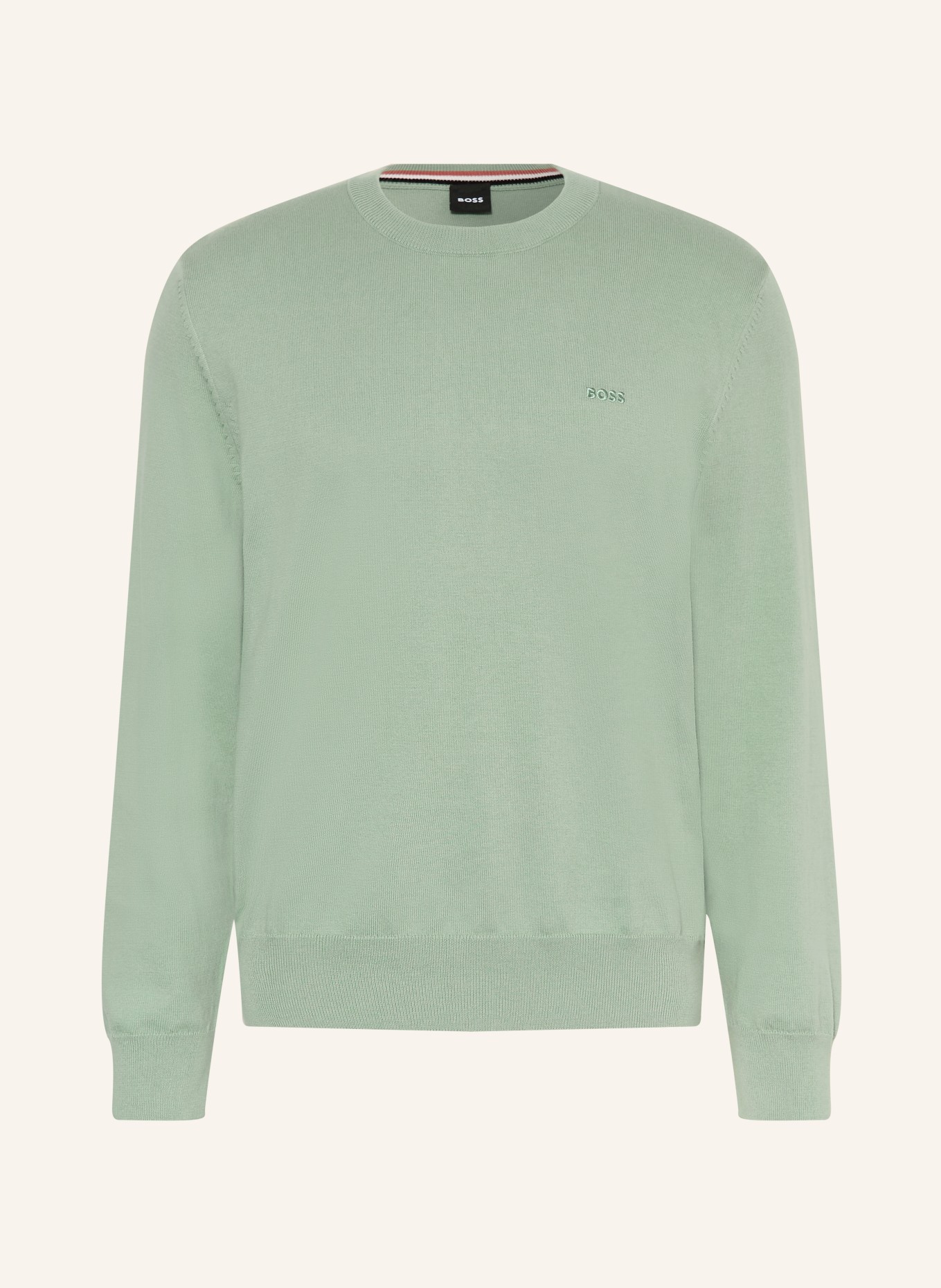 BOSS Pullover UPACAS: HELLGRÜN