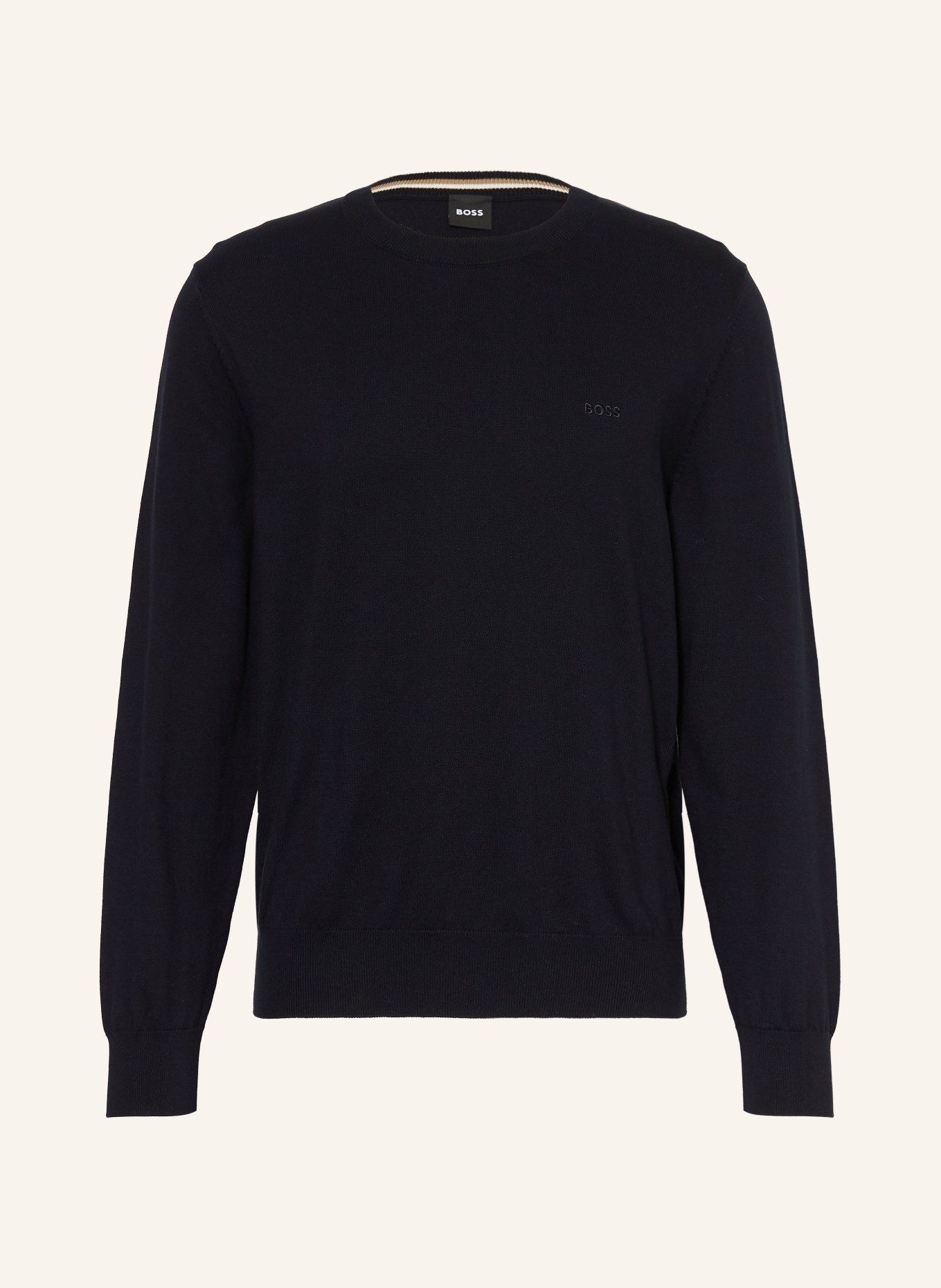 BOSS Pullover UPACAS: DUNKELBLAU