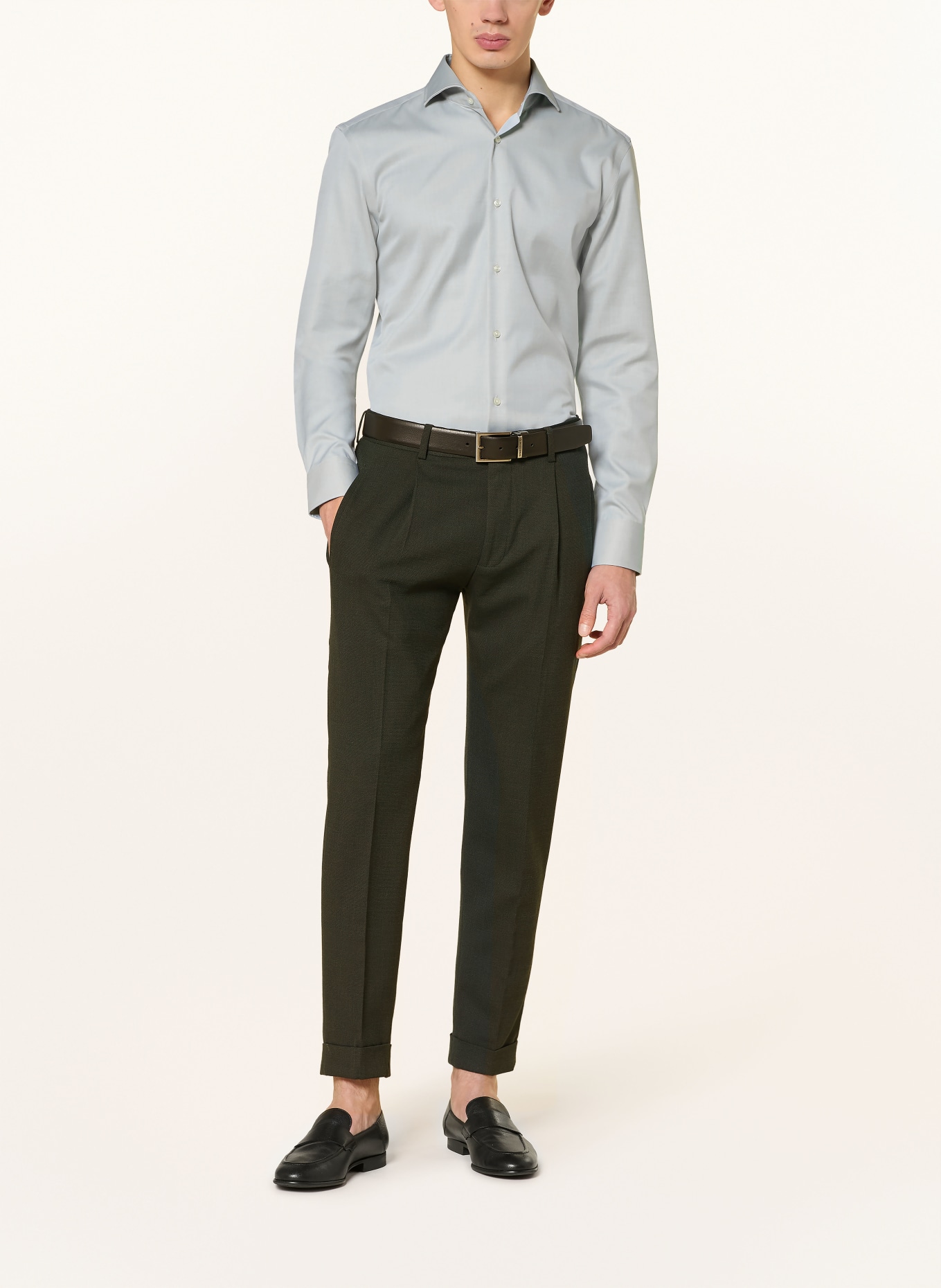 BOSS Hemd HANK Slim Fit: MINT